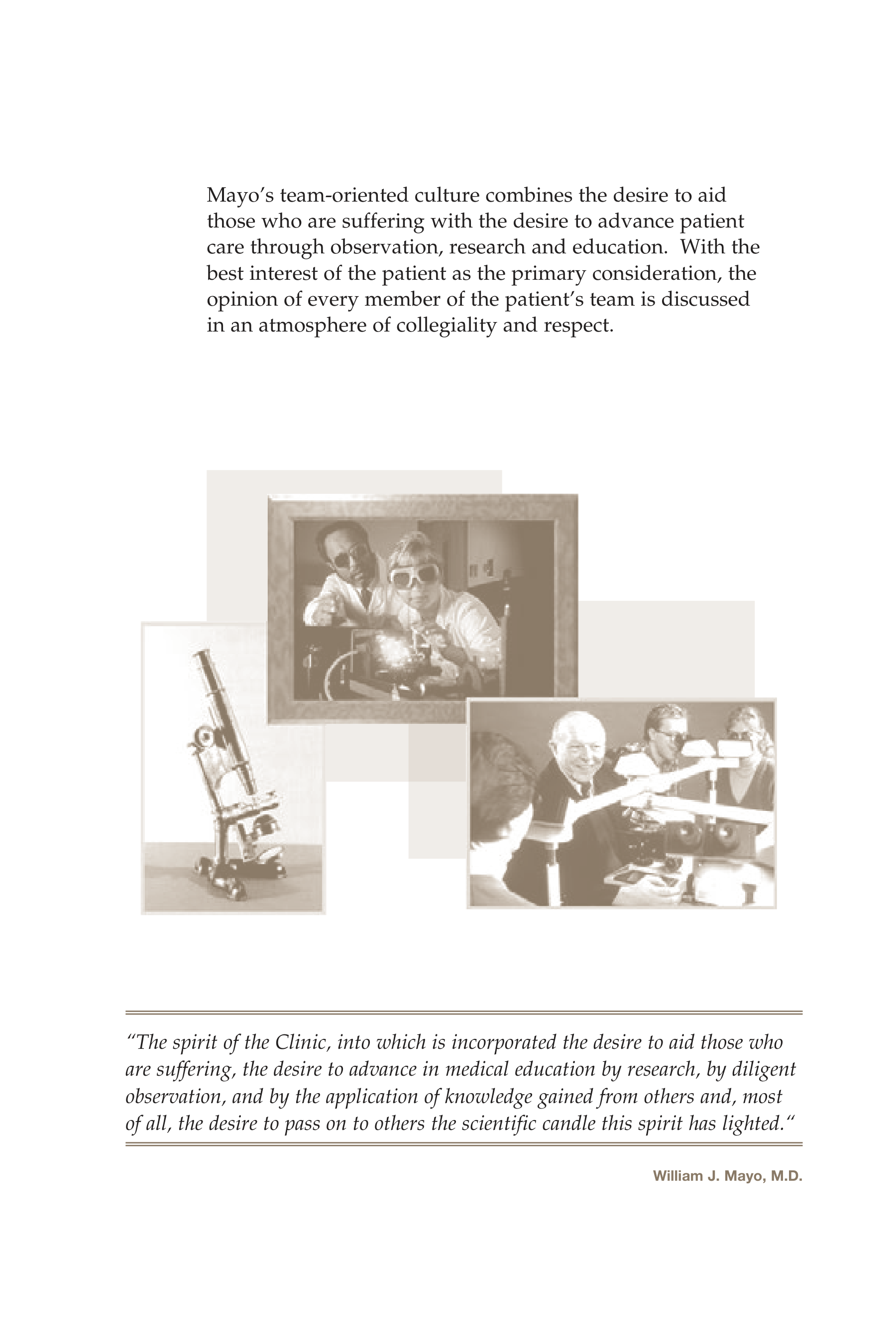 Mayo Clinic Model of Care Guide — page 13