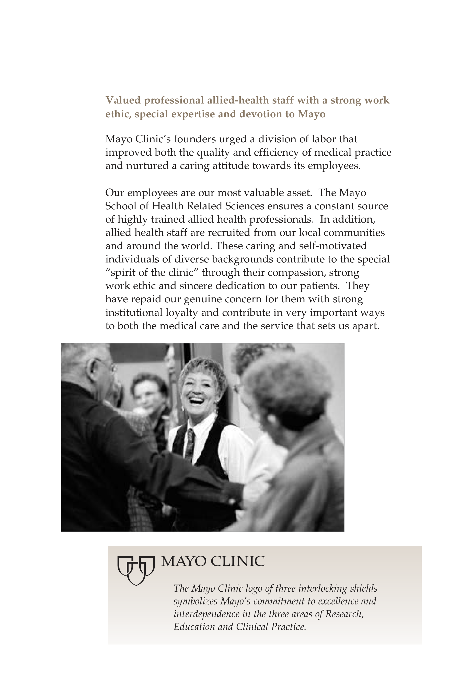 Mayo Clinic Model of Care Guide — page 14