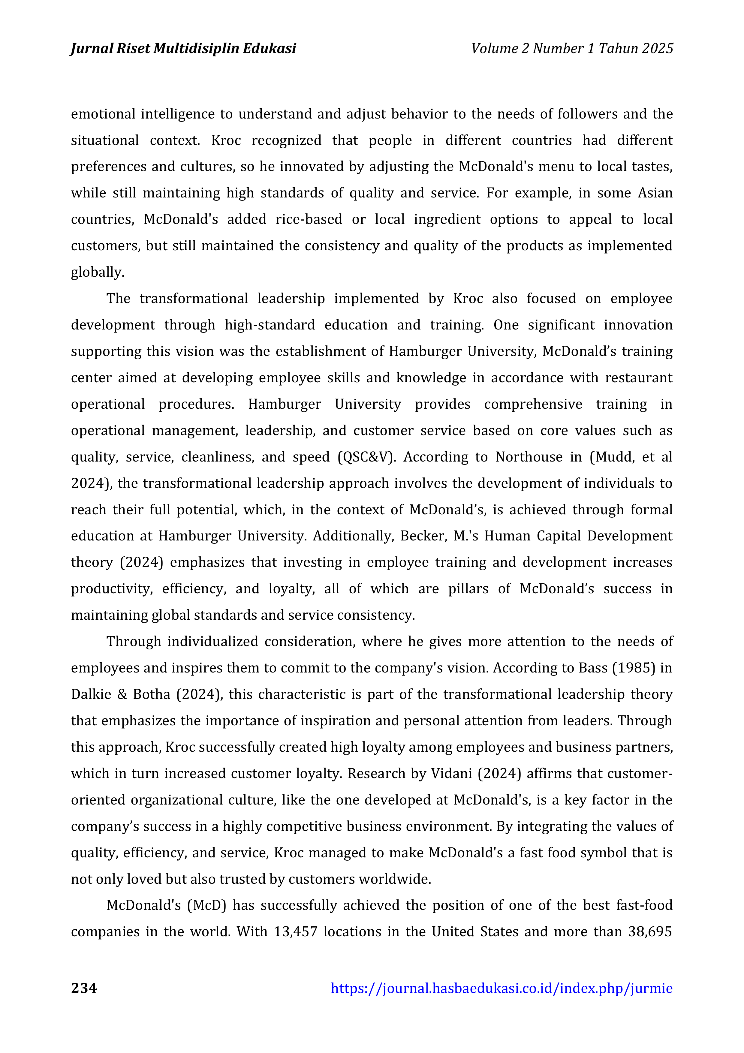 McDonalds Leadership Skills — page 12