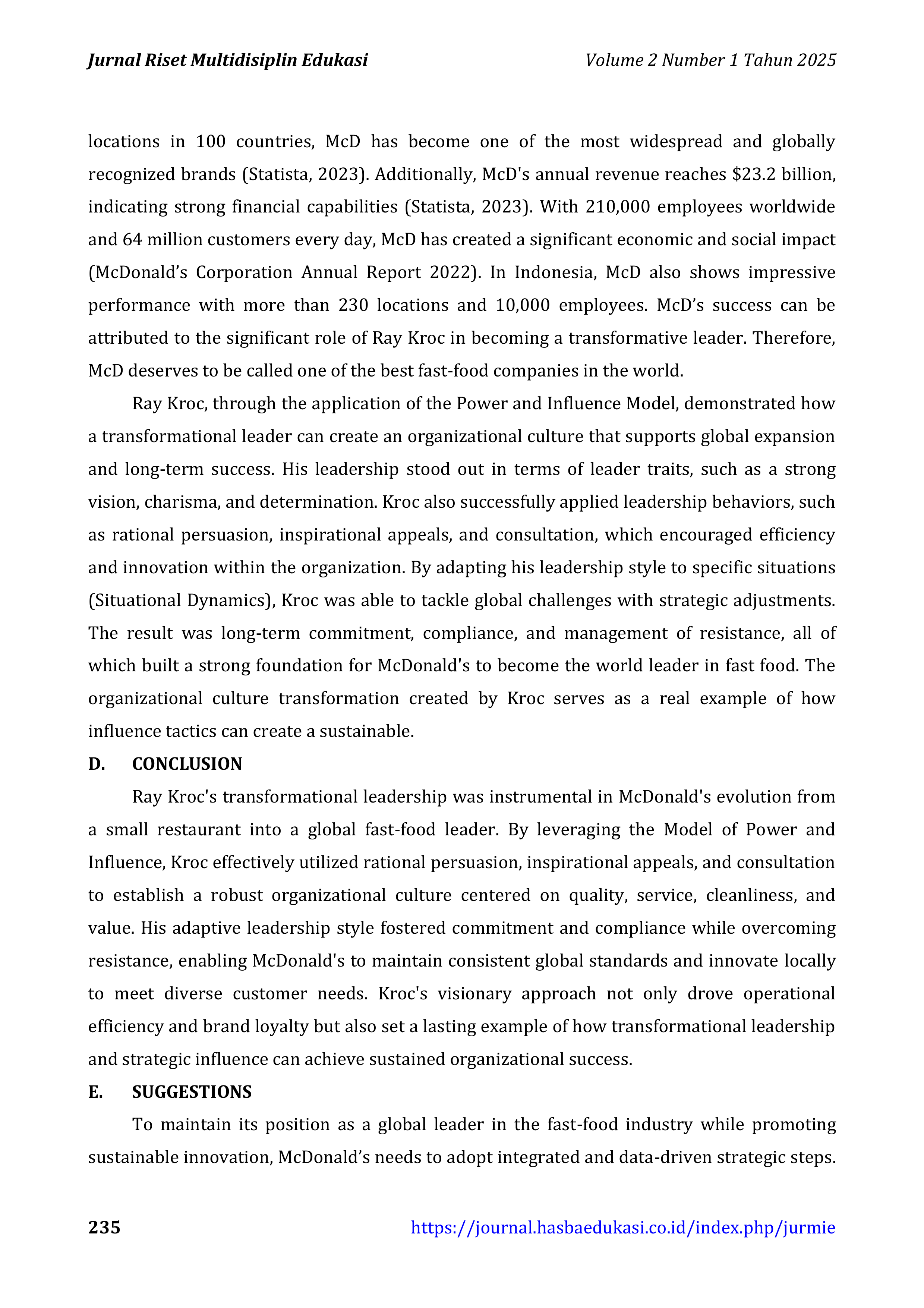 McDonalds Leadership Skills — page 13