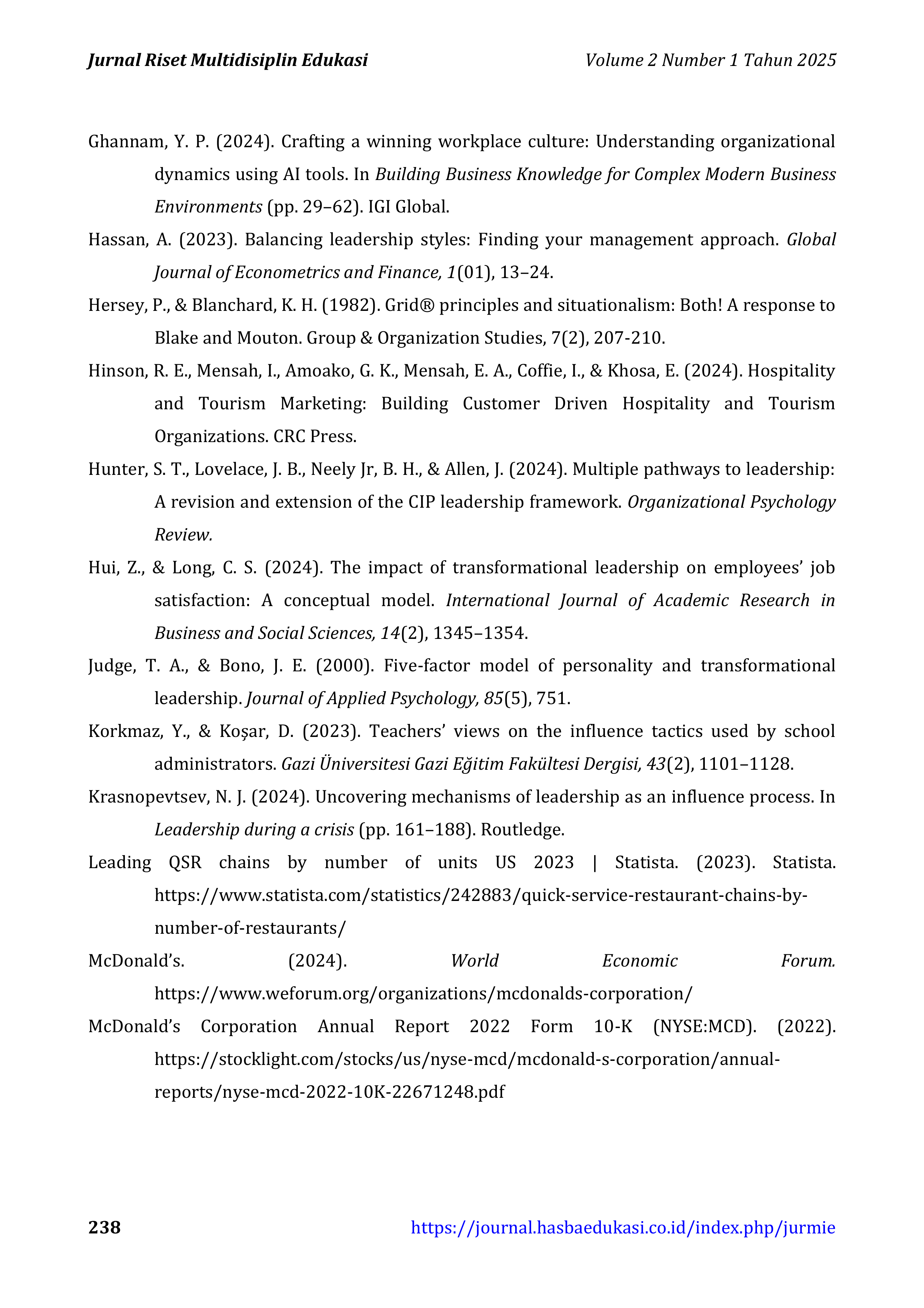 McDonalds Leadership Skills — page 16
