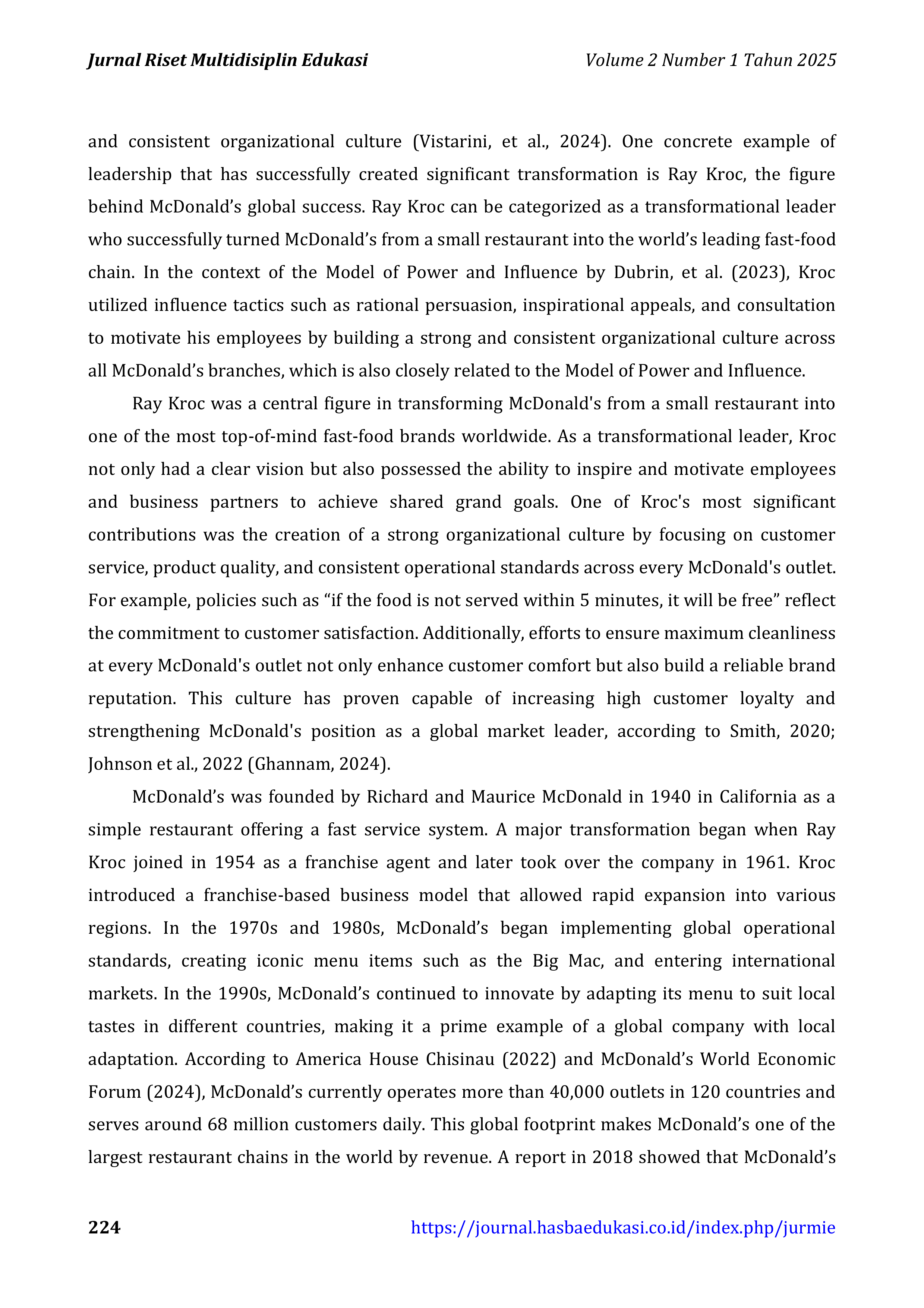 McDonalds Leadership Skills — page 2