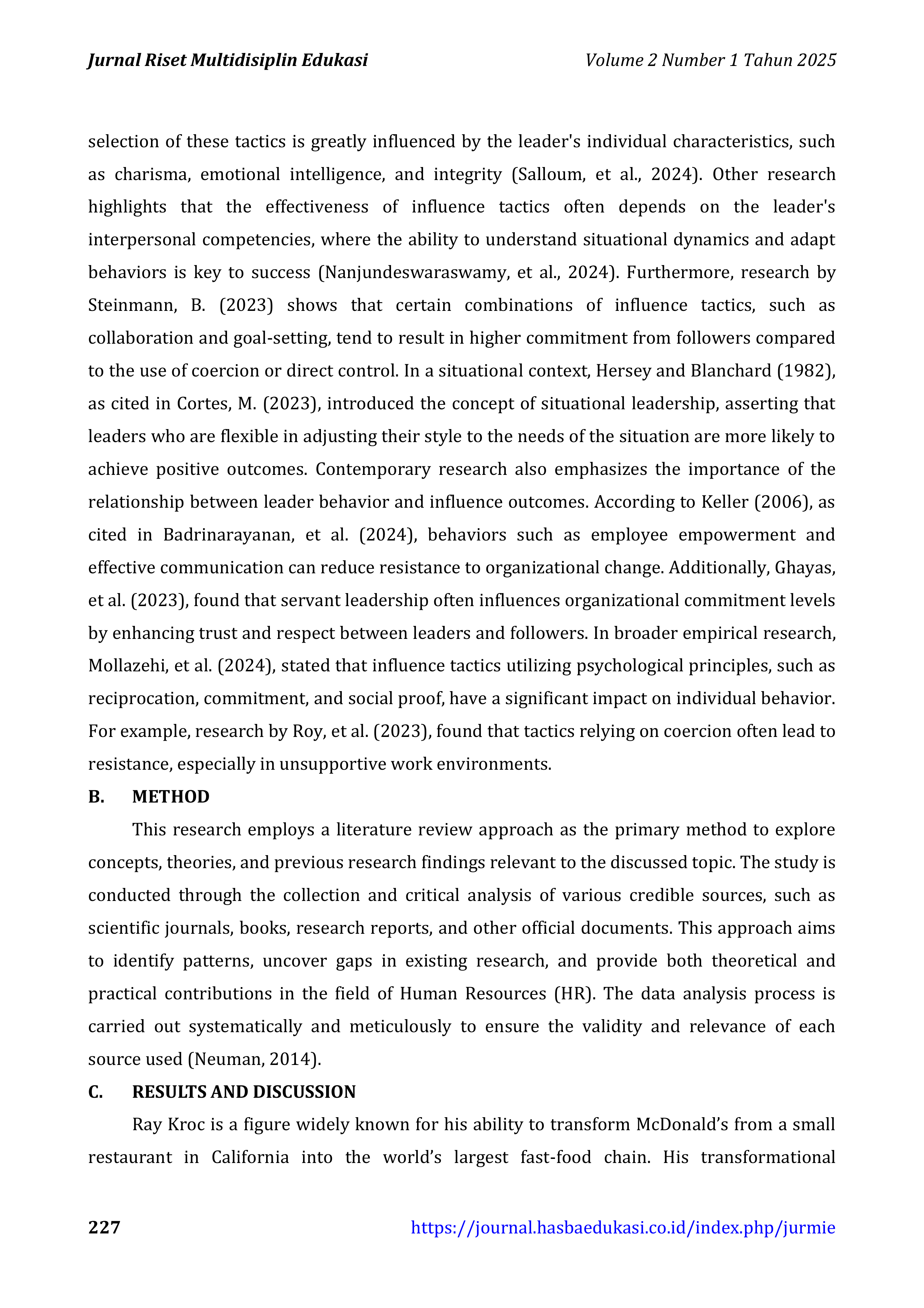 McDonalds Leadership Skills — page 5