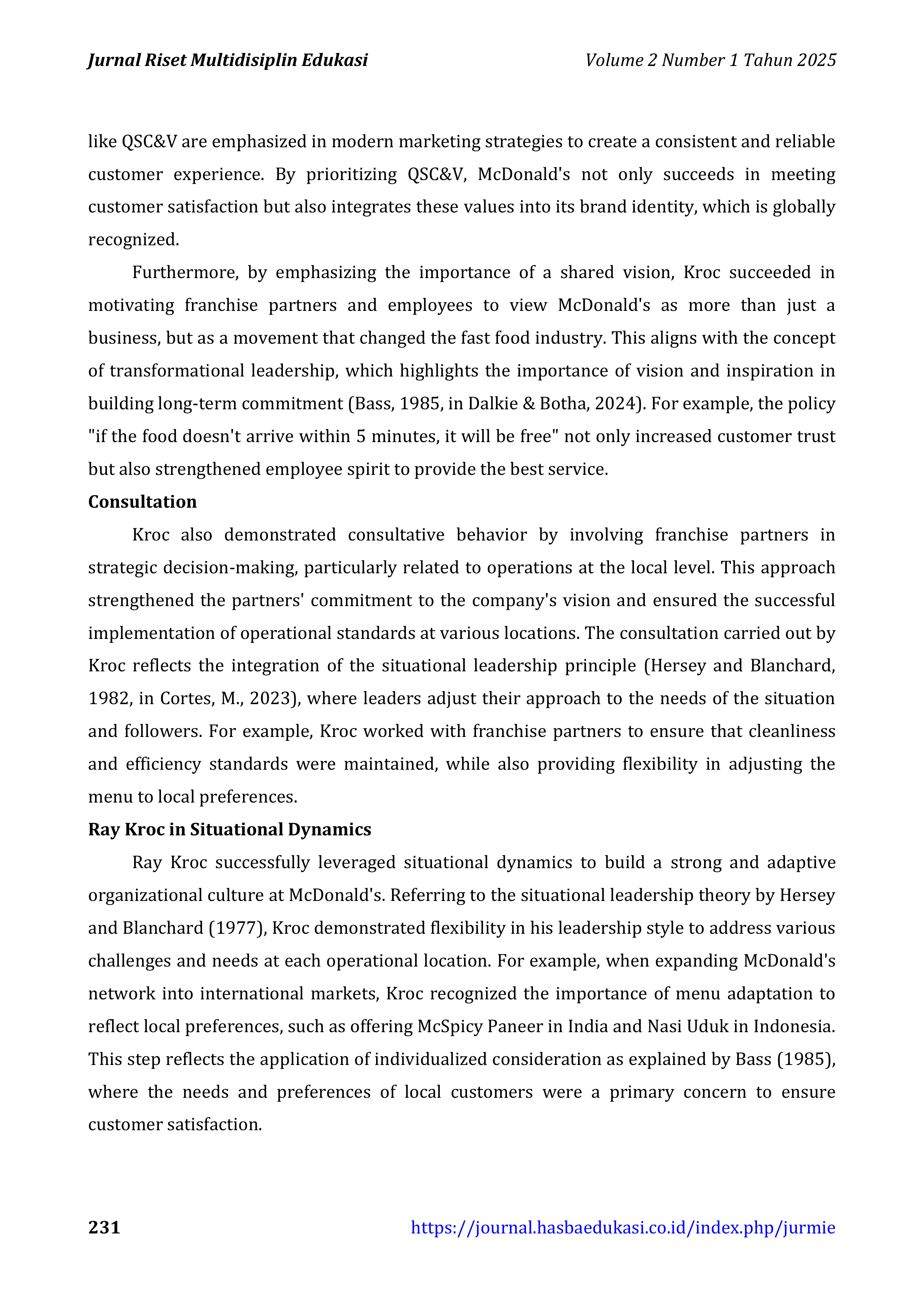 McDonalds Leadership Skills — page 9