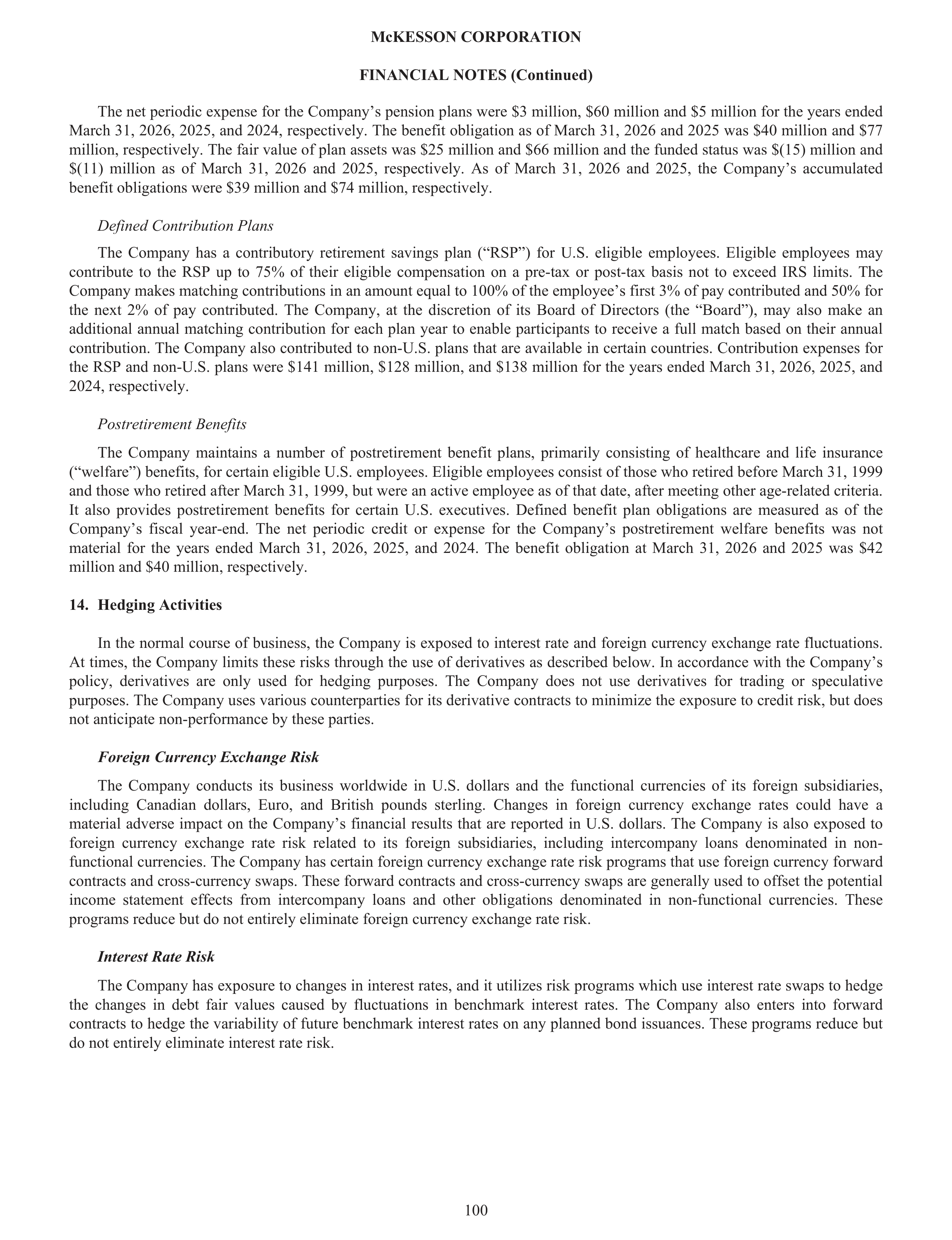 McKesson Annual Report — page 106