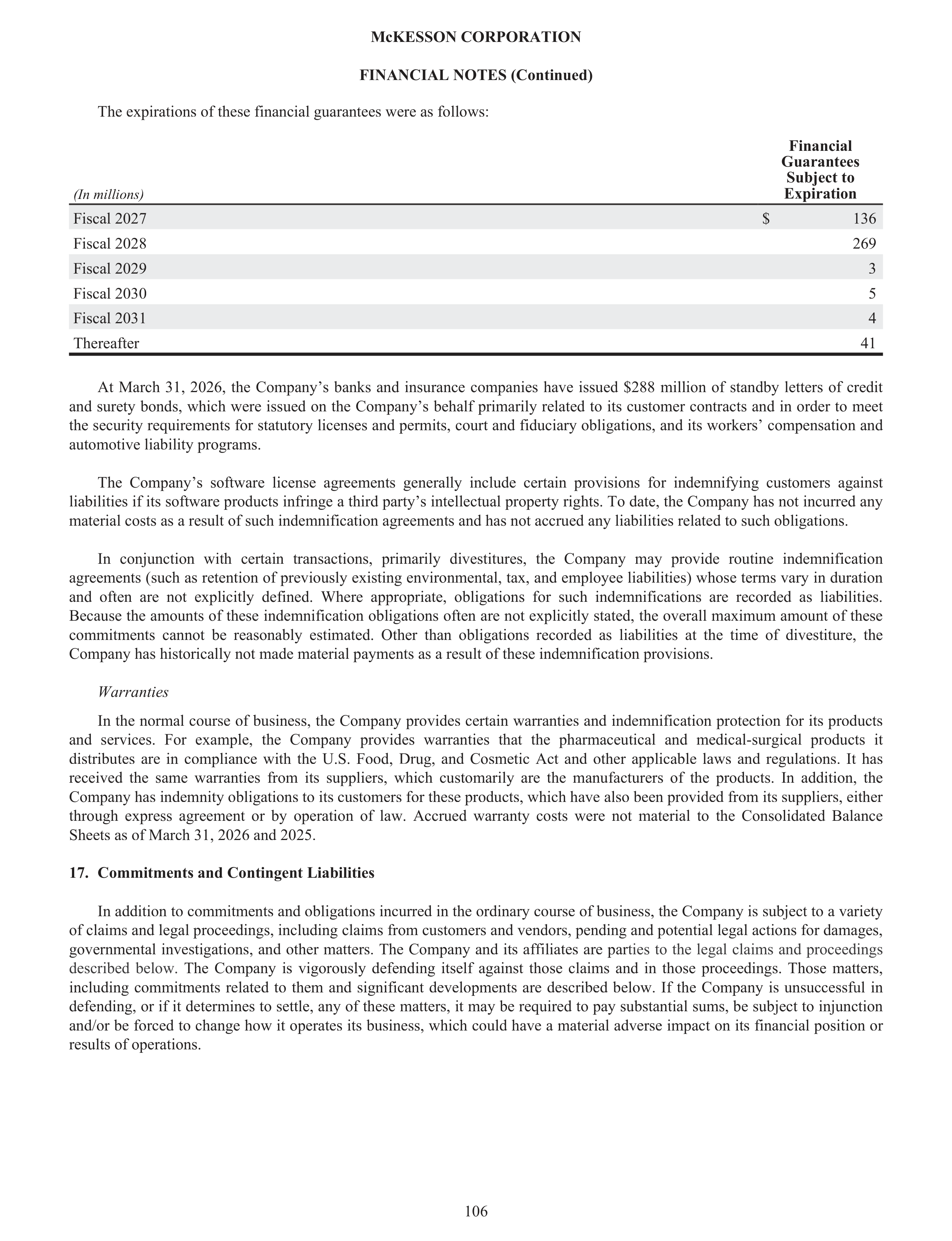 McKesson Annual Report — page 112