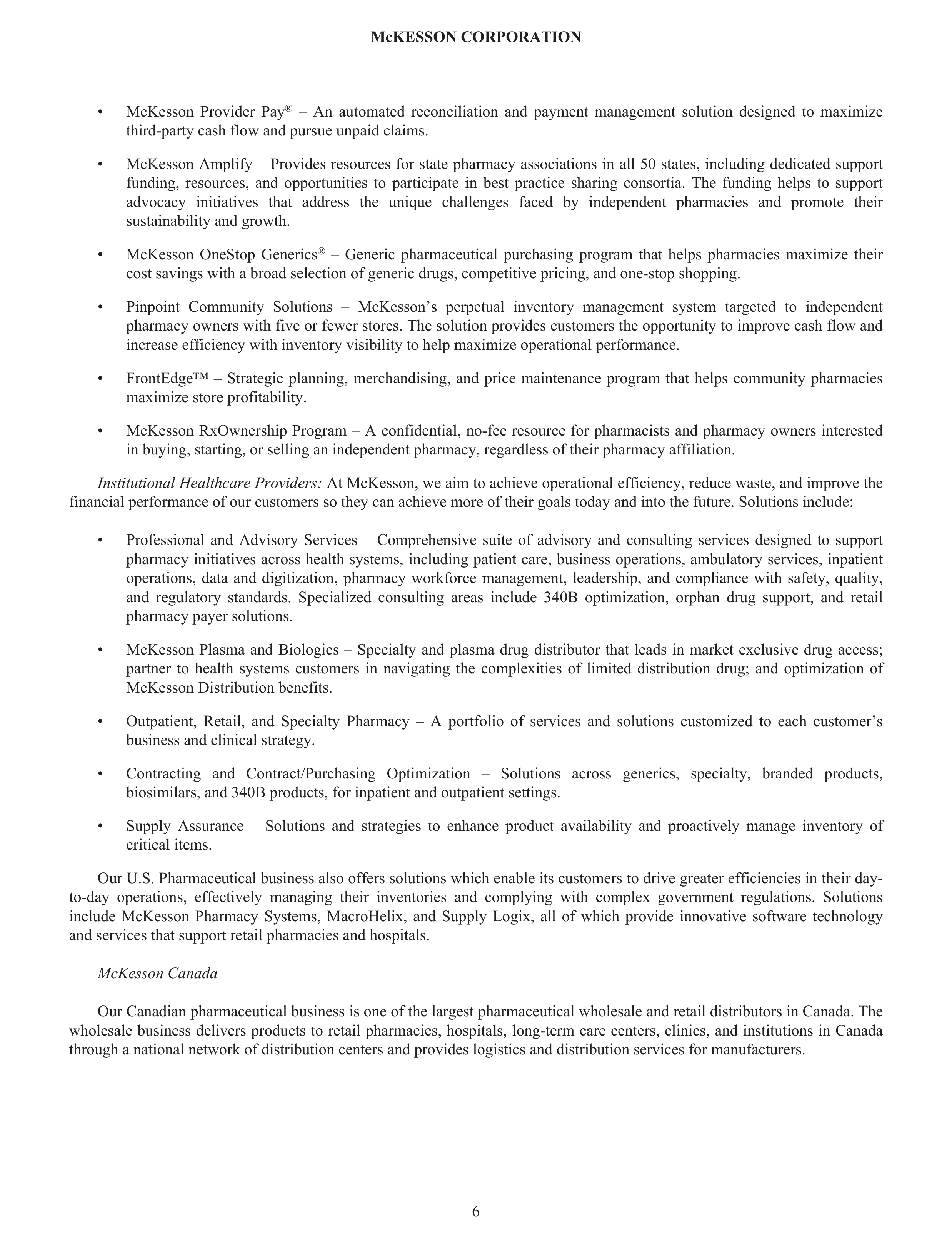 McKesson Annual Report — page 12