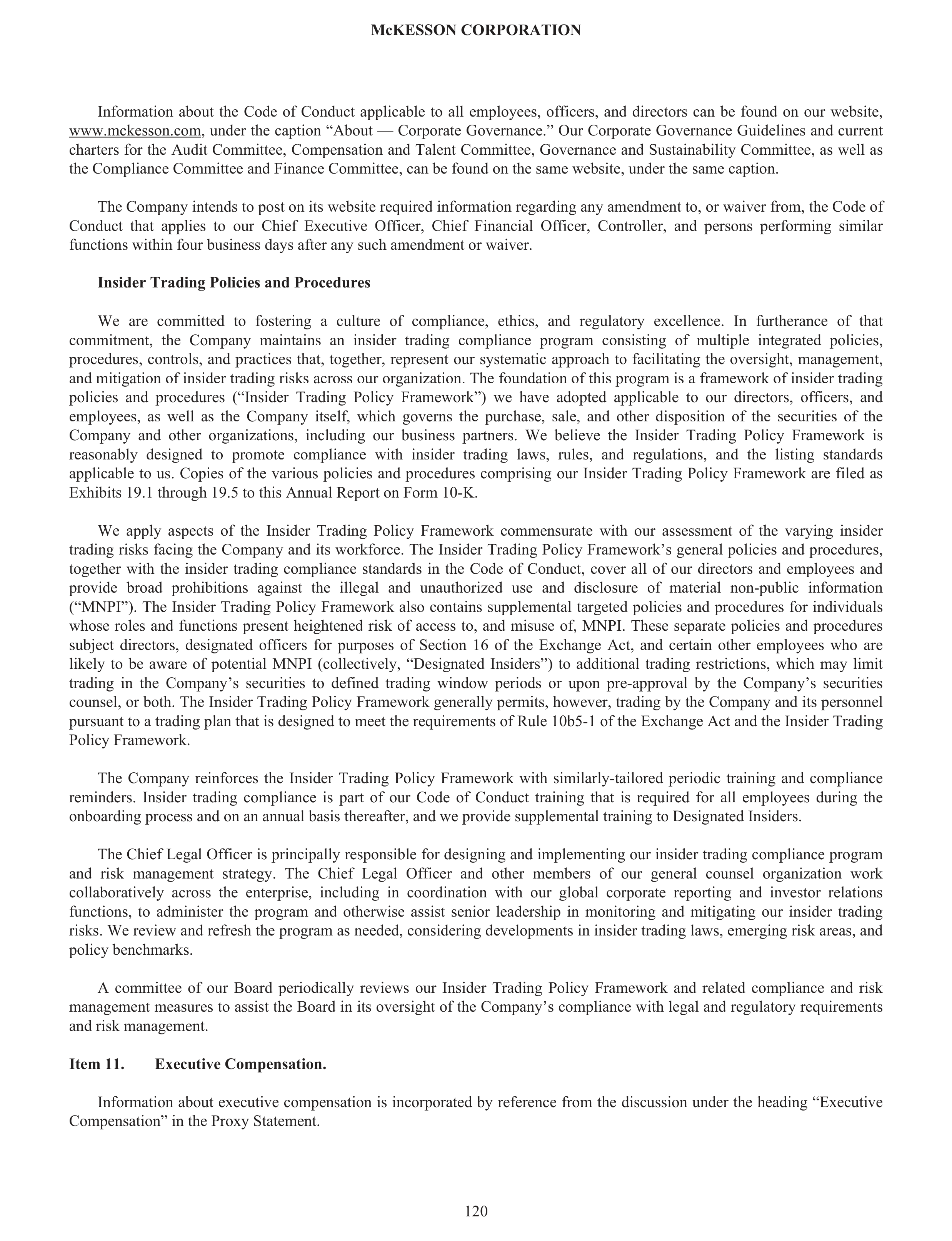 McKesson Annual Report — page 126