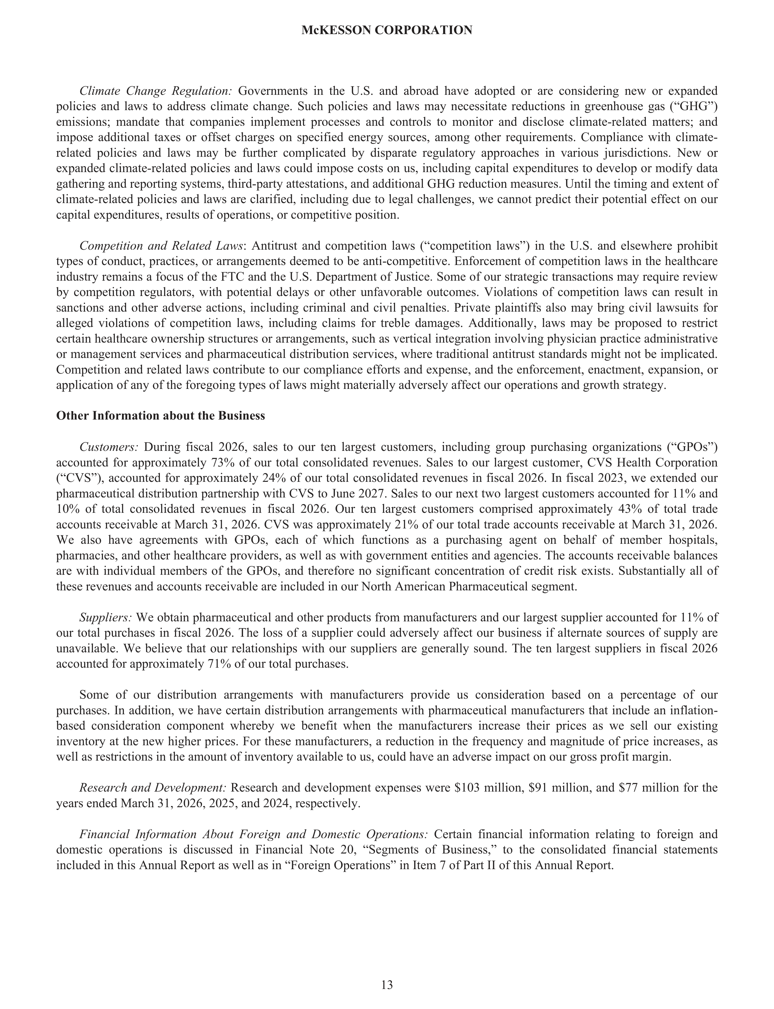 McKesson Annual Report — page 19