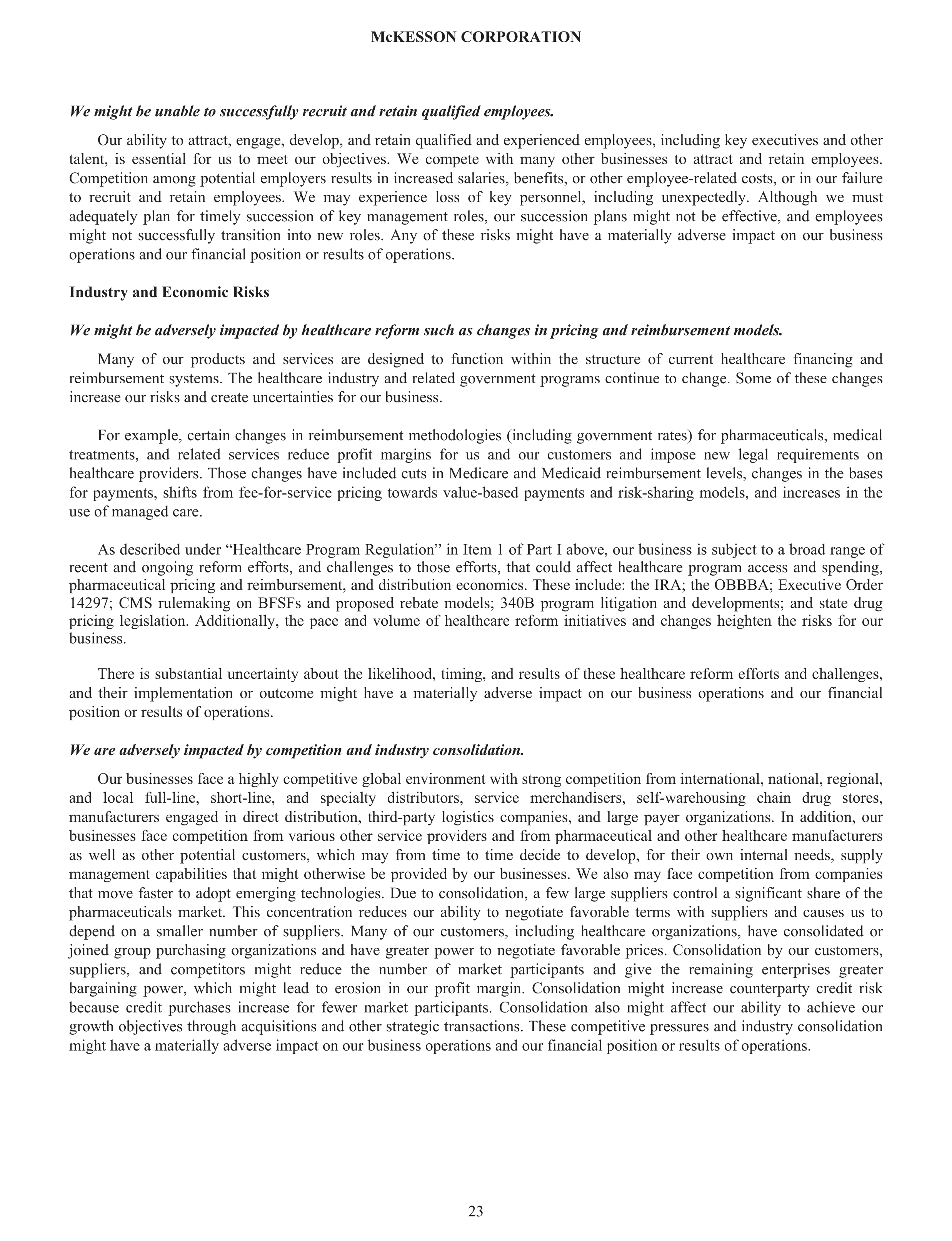 McKesson Annual Report — page 29