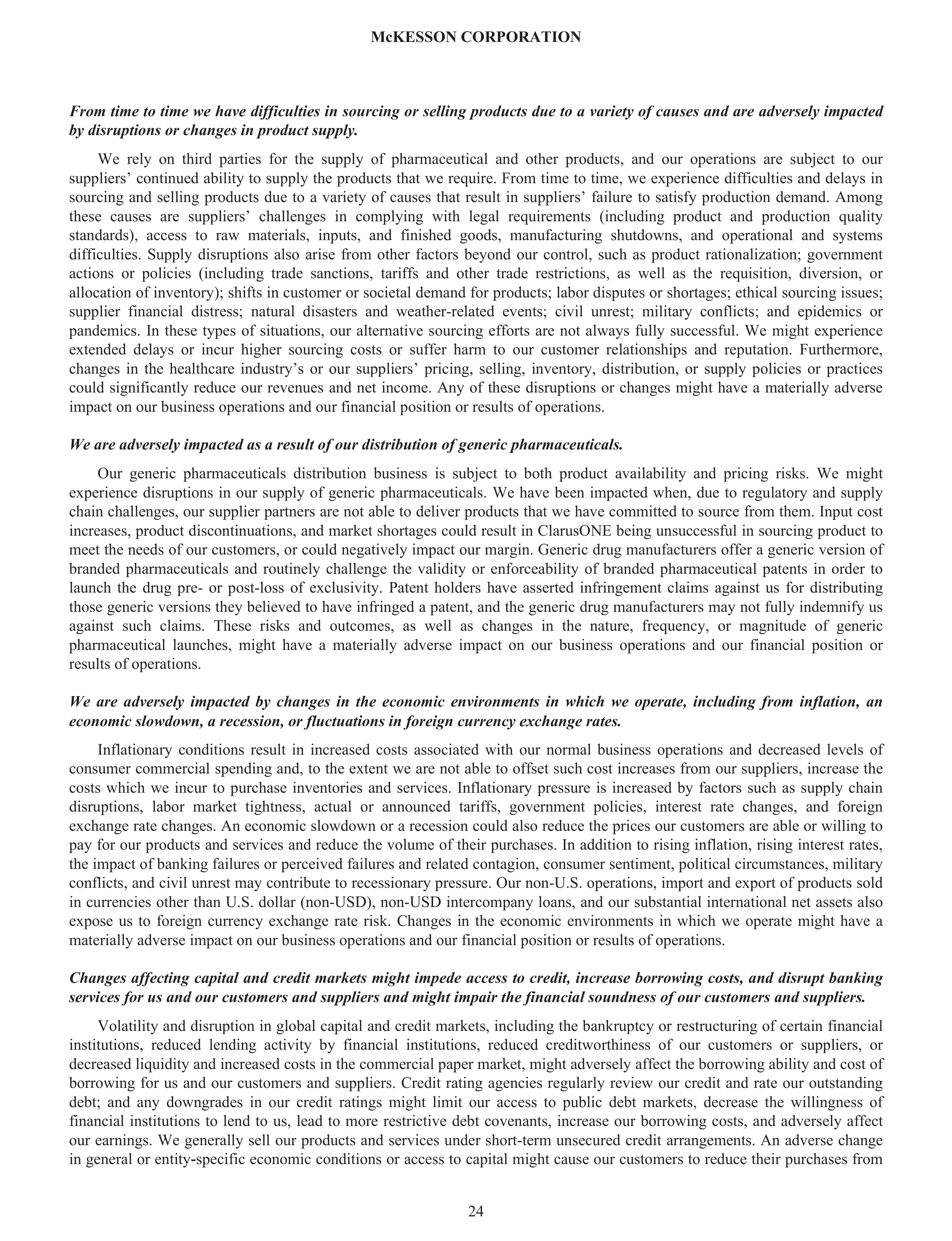 McKesson Annual Report — page 30