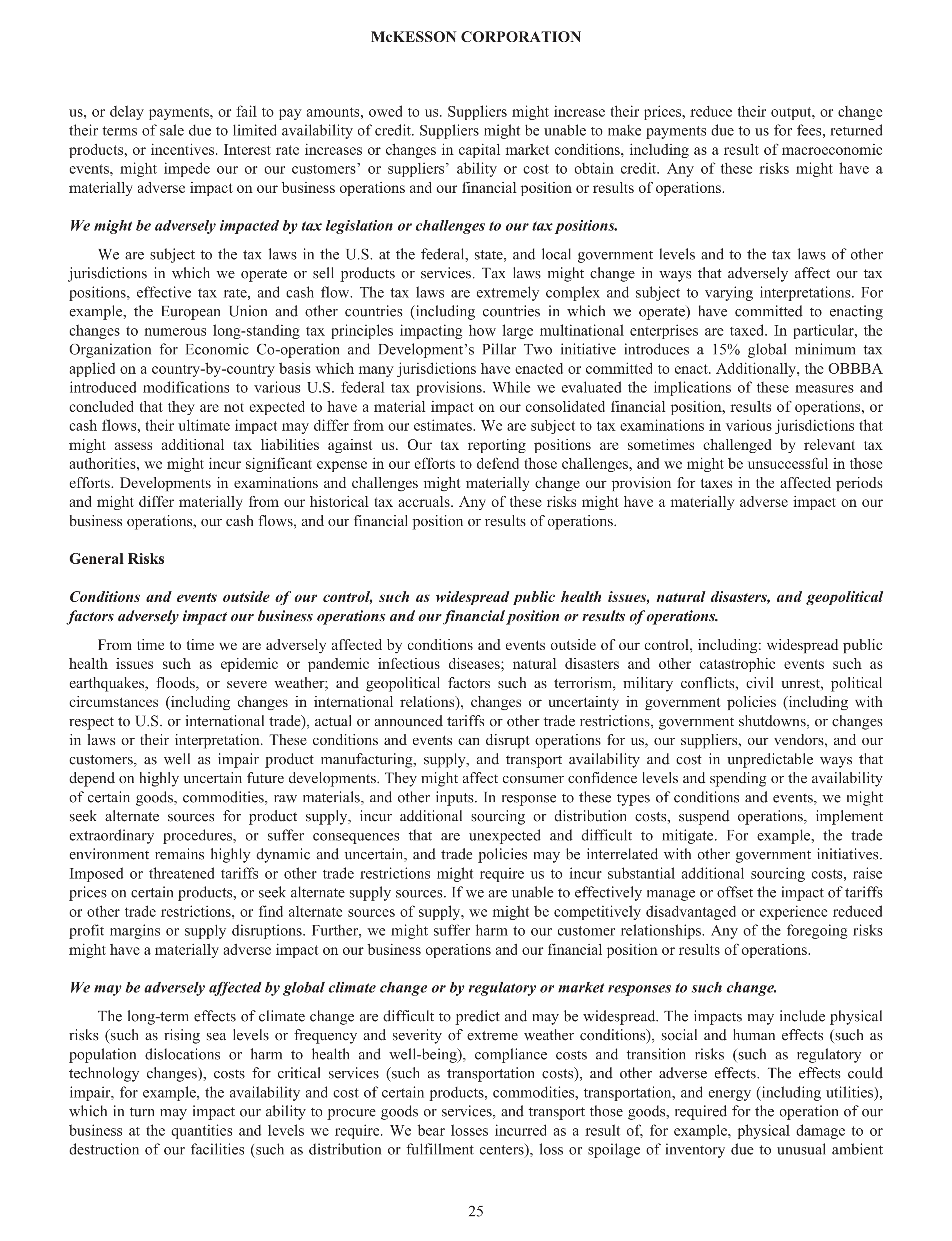 McKesson Annual Report — page 31