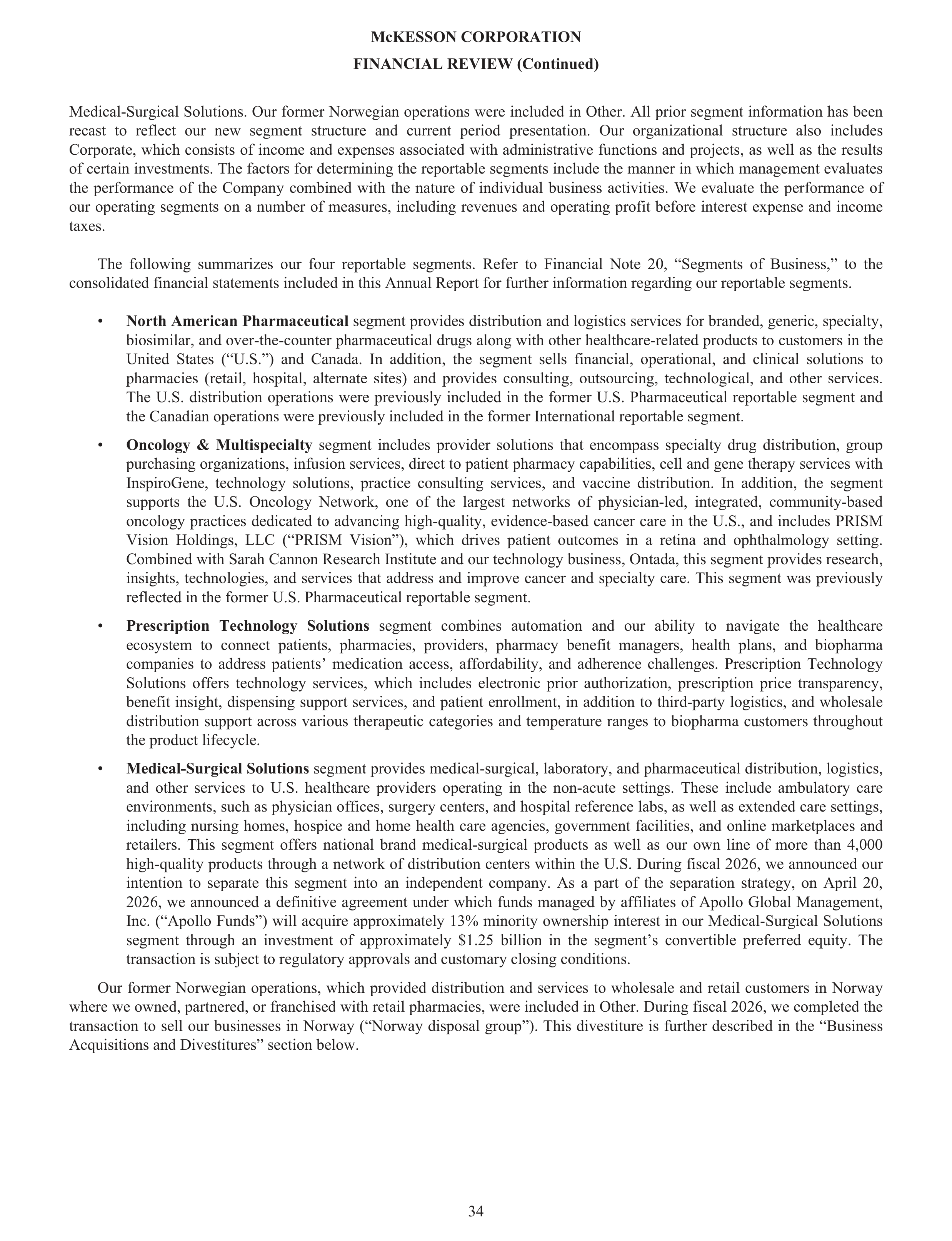McKesson Annual Report — page 40