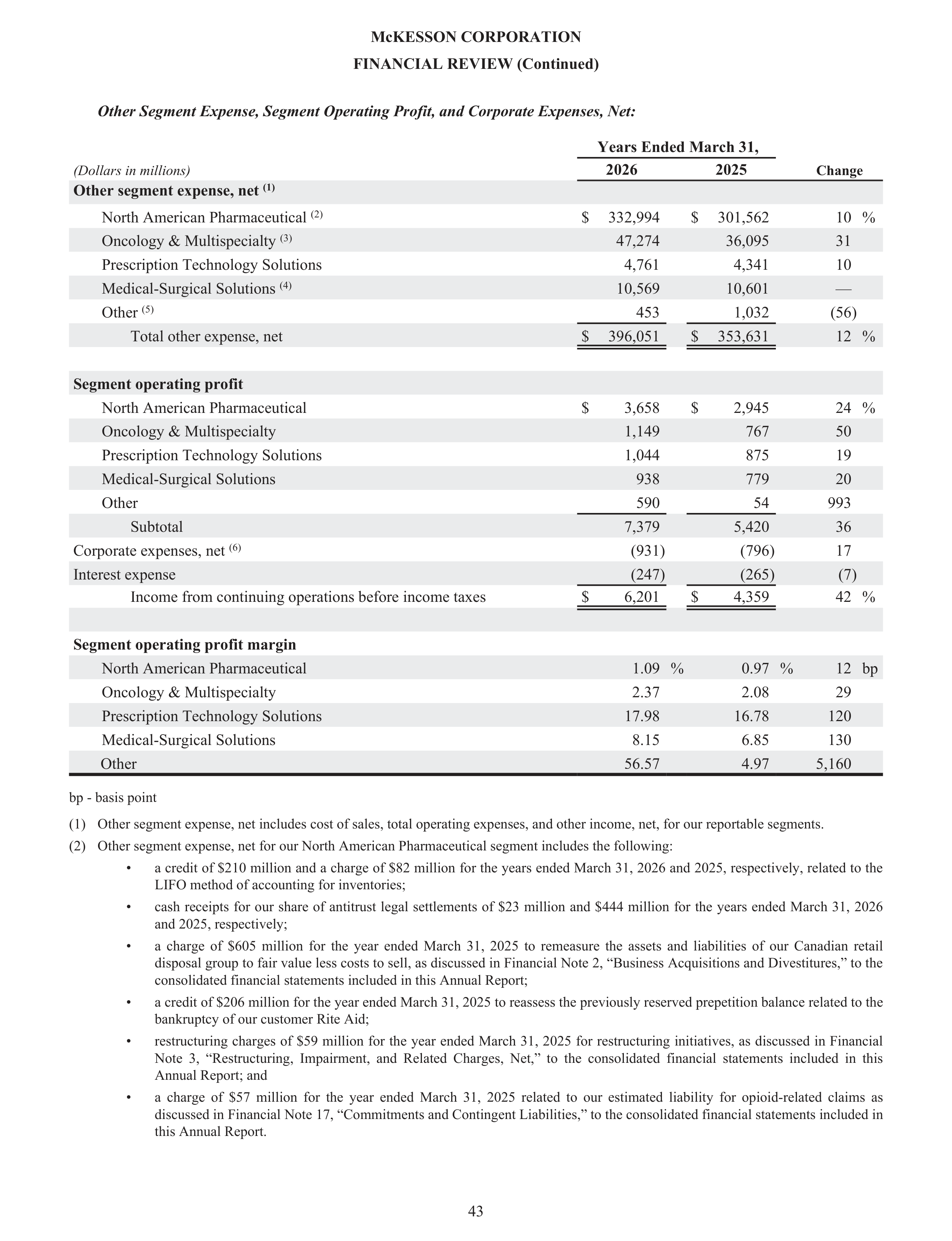 McKesson Annual Report — page 49