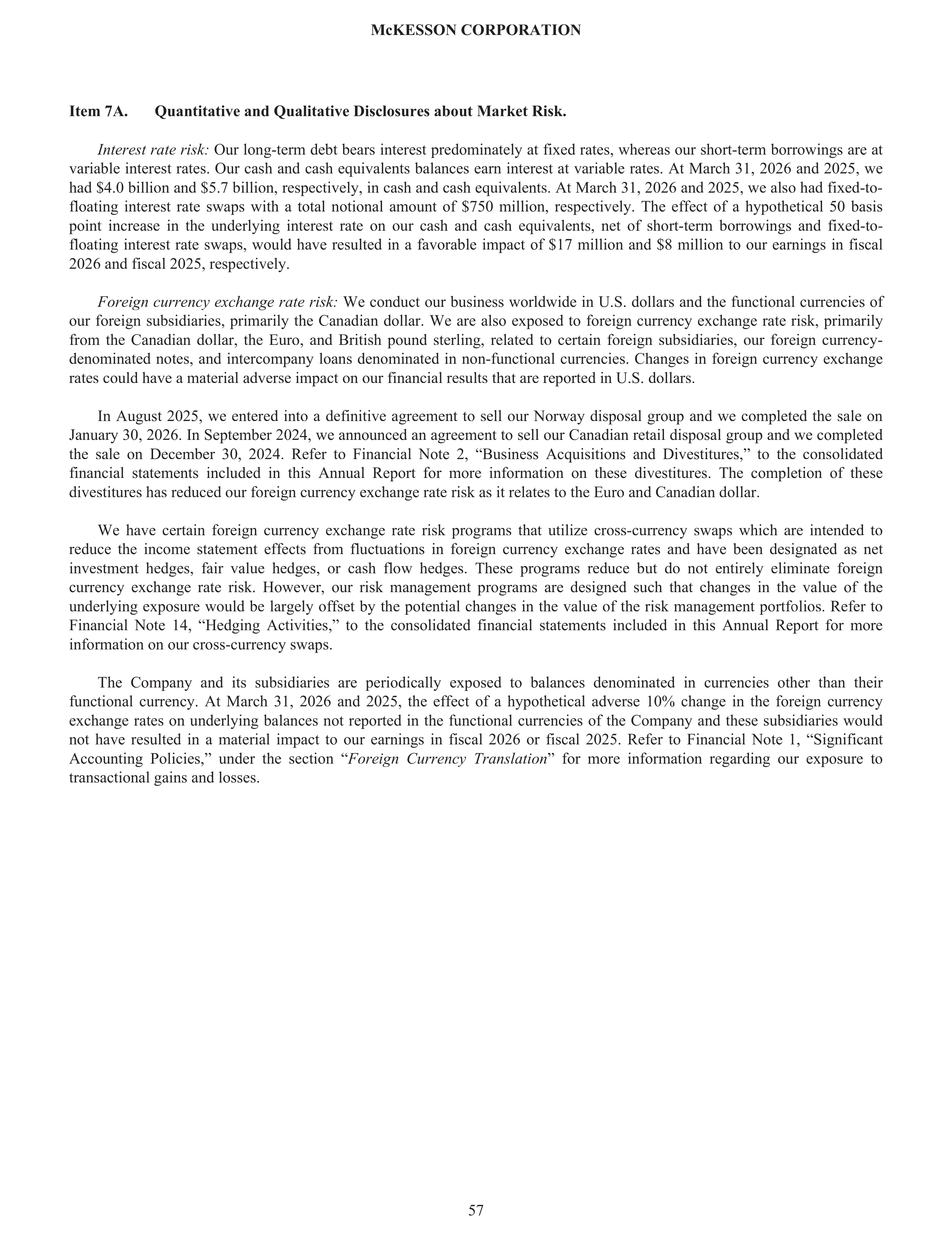 McKesson Annual Report — page 63