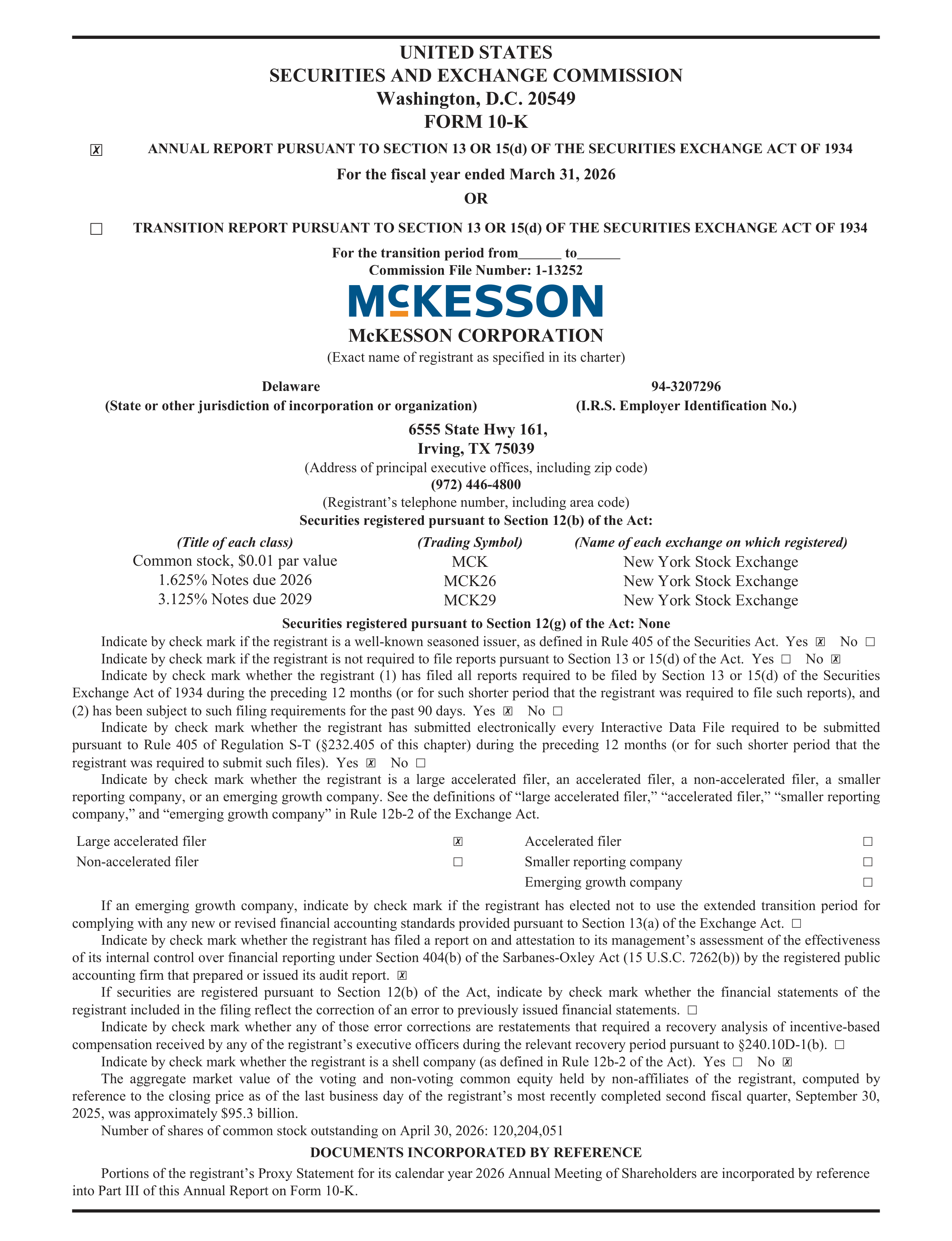 McKesson Annual Report — page 7