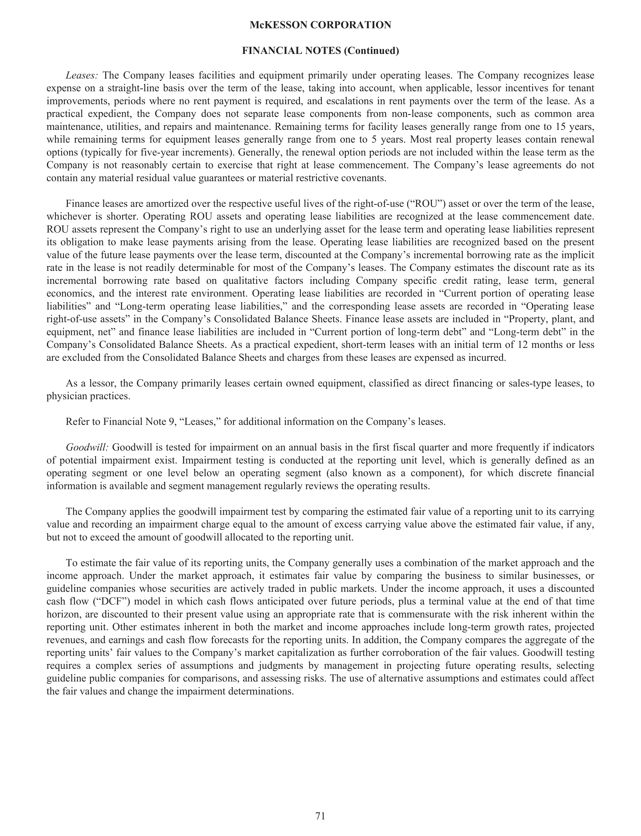 McKesson Annual Report — page 77