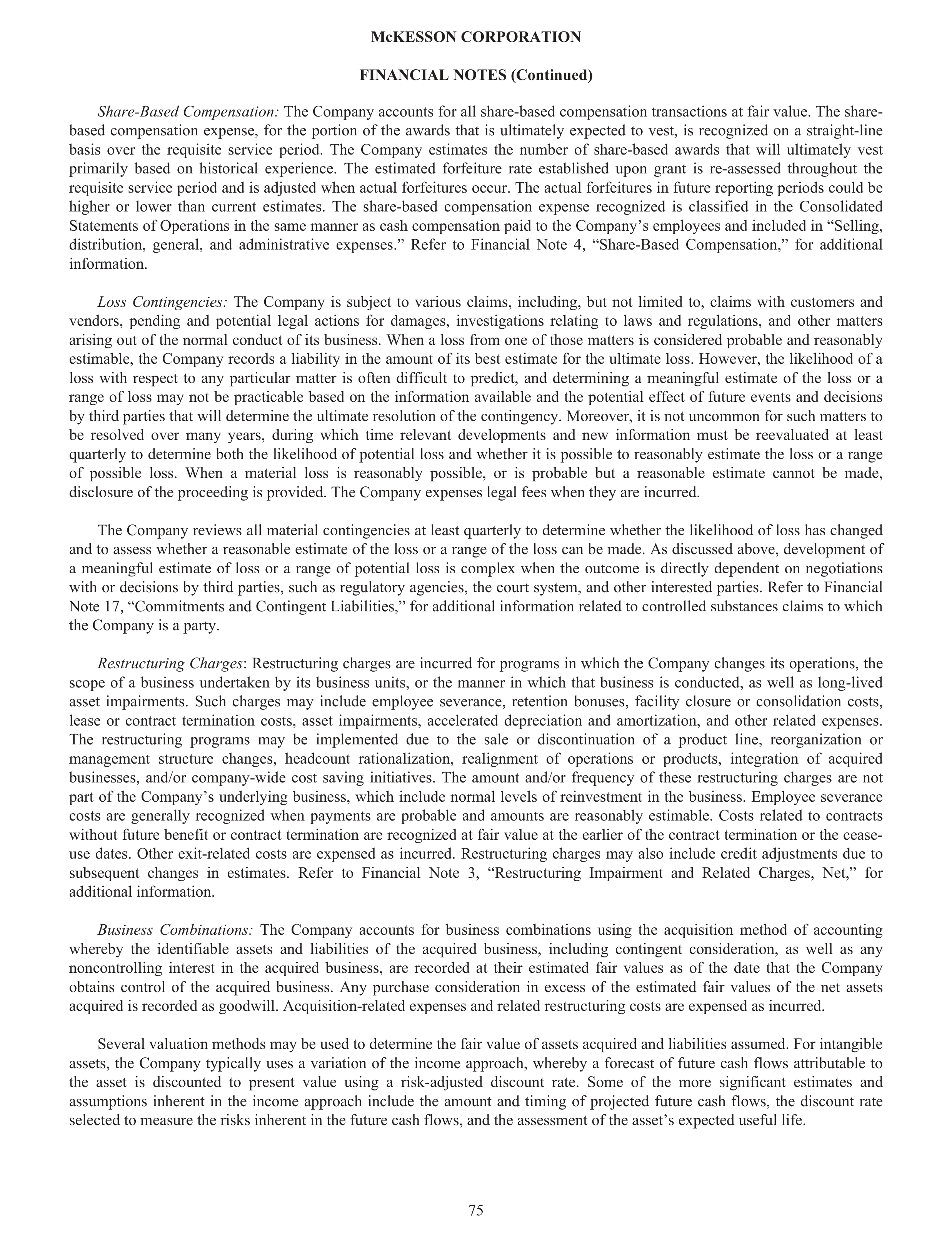 McKesson Annual Report — page 81