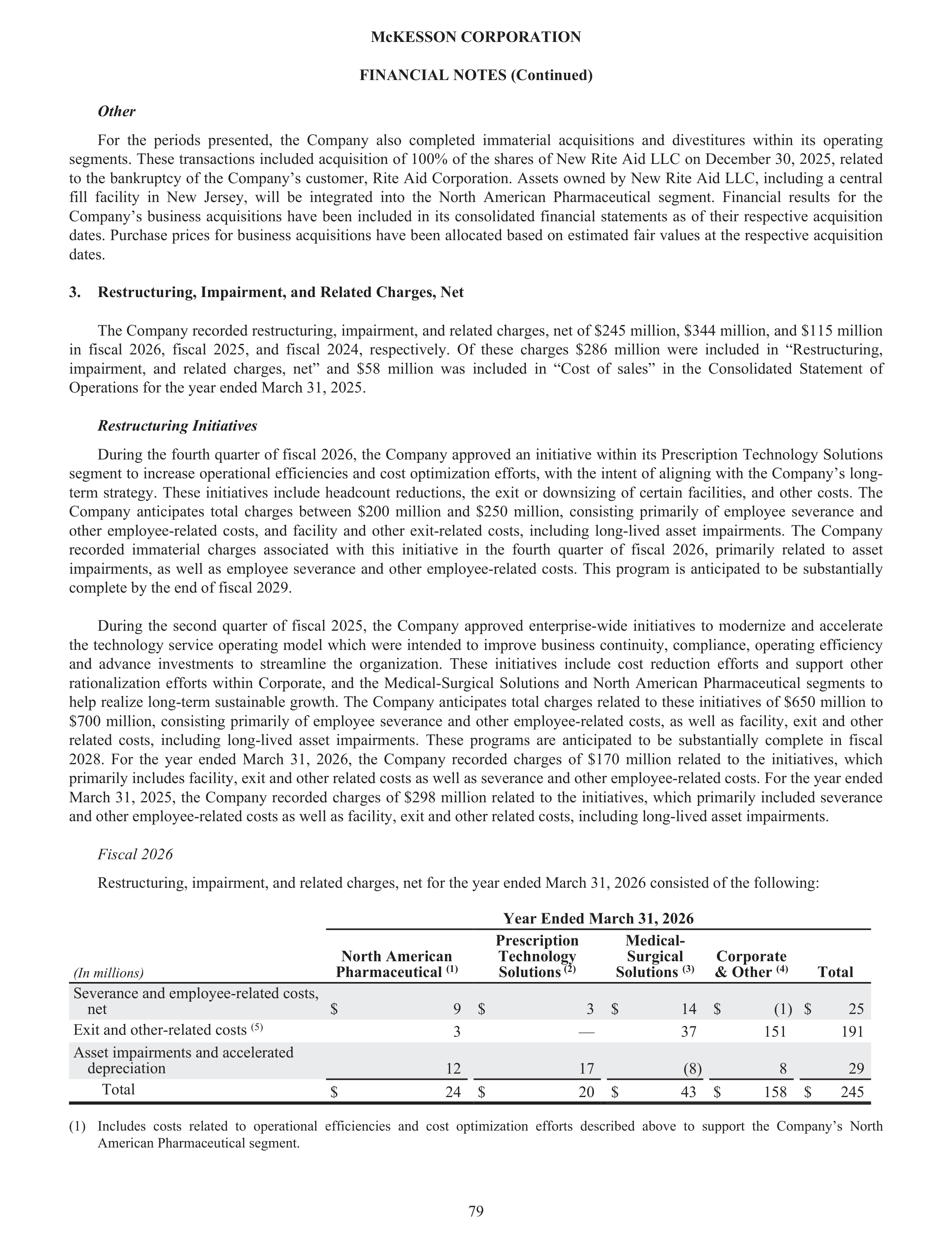 McKesson Annual Report — page 85