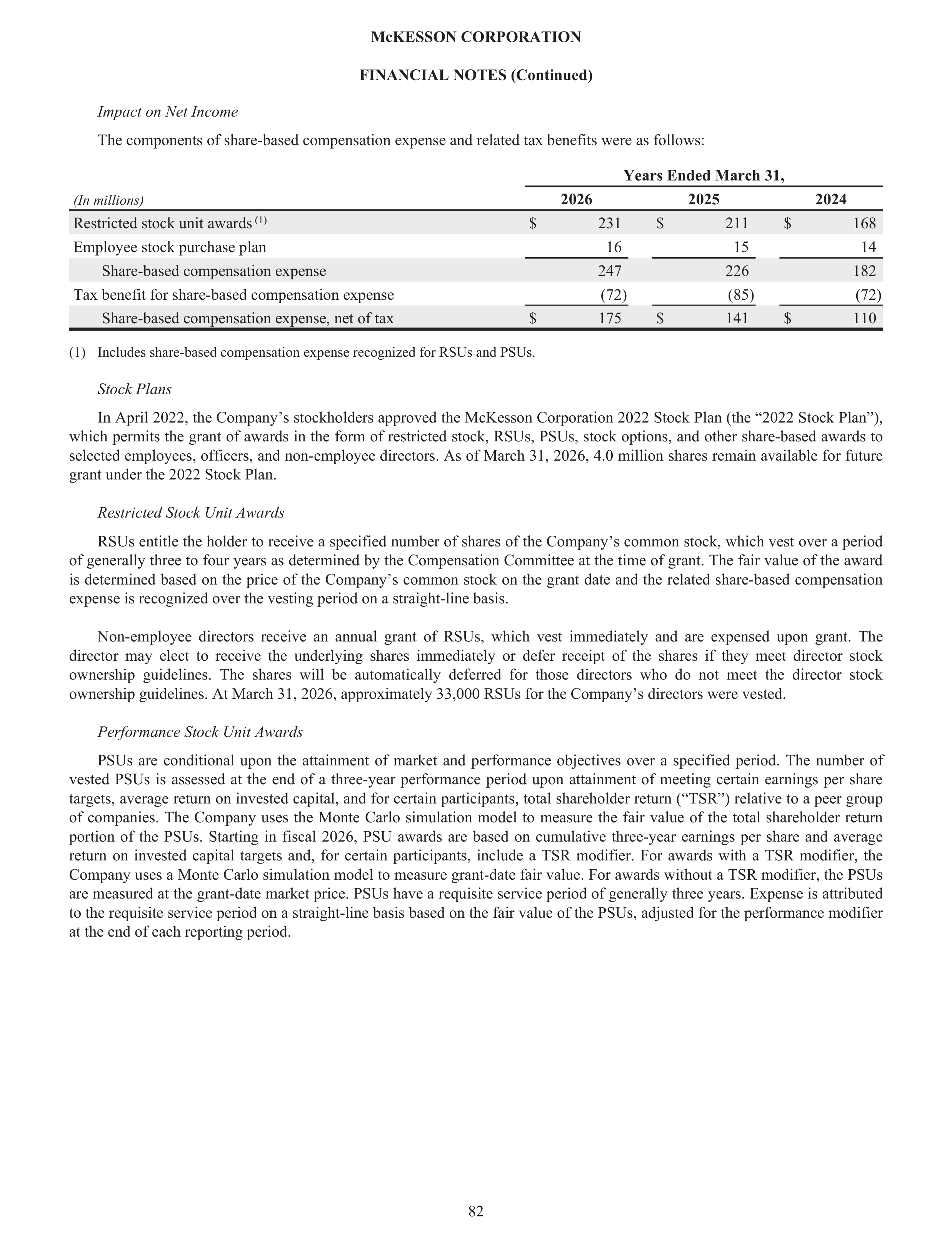 McKesson Annual Report — page 88
