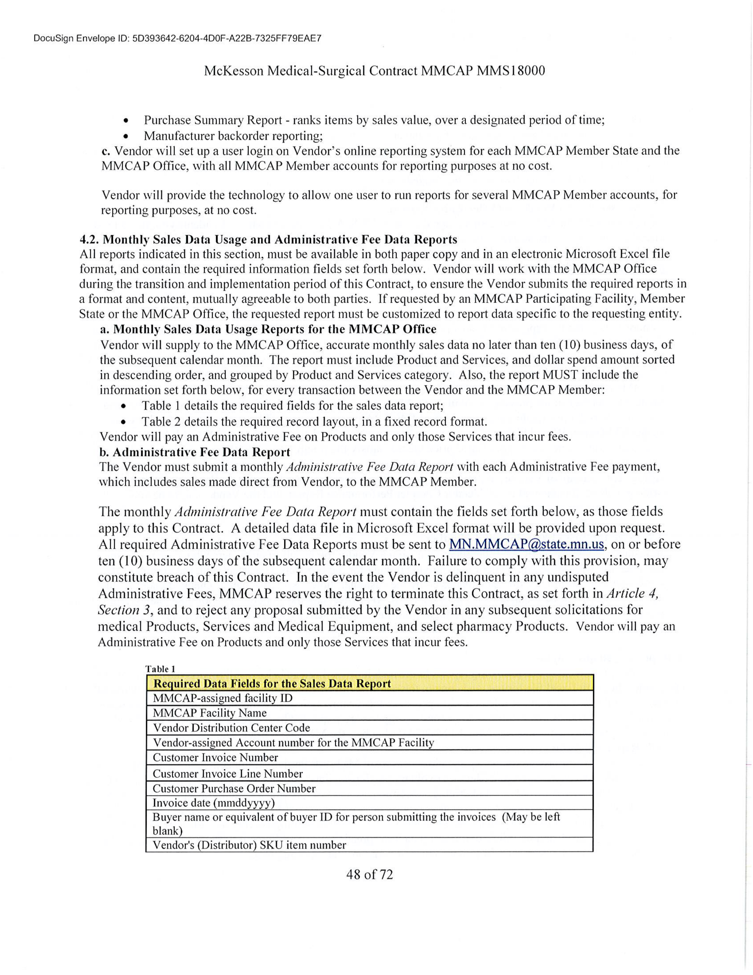 McKesson Medical Surgical Contract — page 48