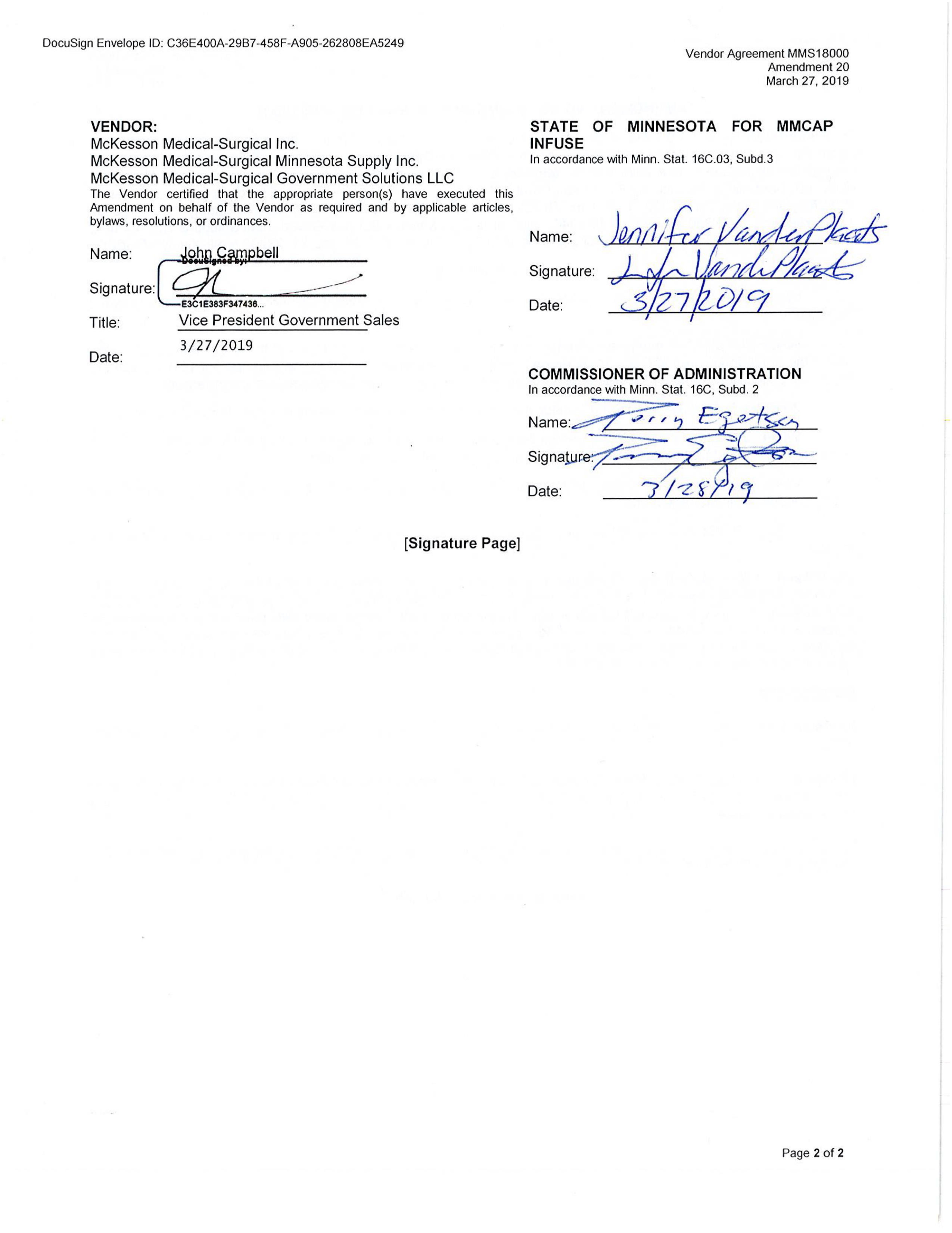McKesson Medical Surgical Contract — page 82