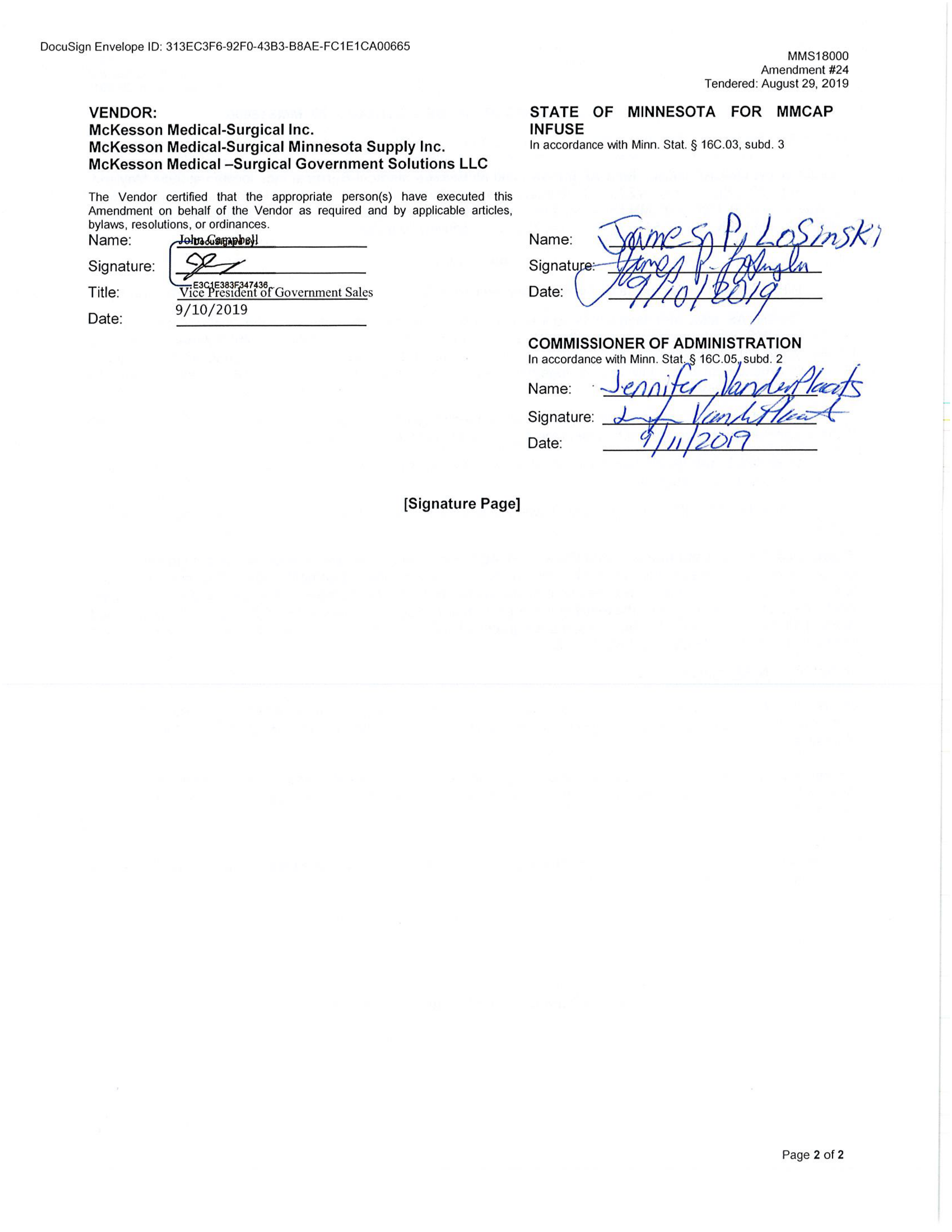 McKesson Medical Surgical Contract — page 95