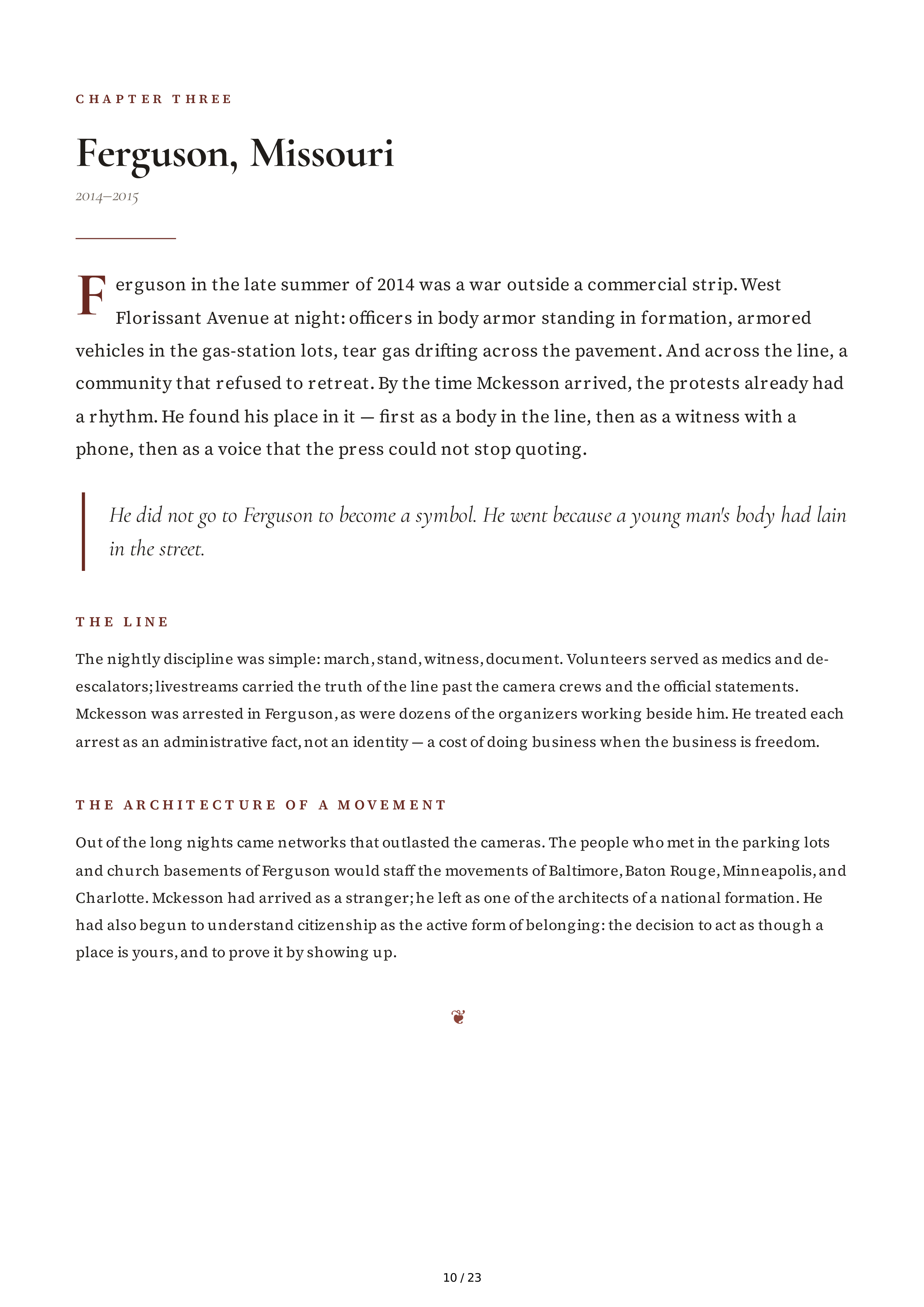 McKesson Skin in the Game Biography — page 10