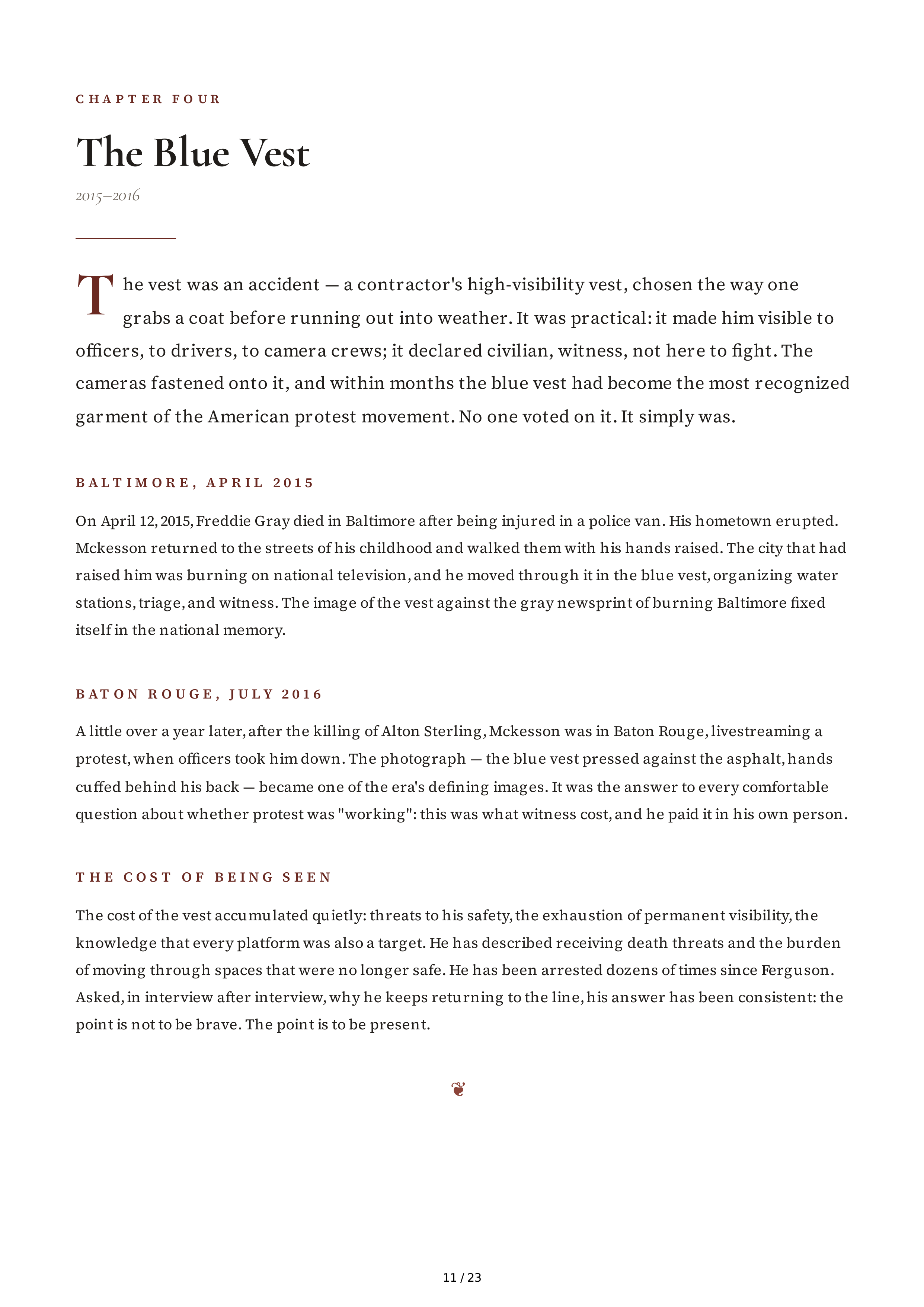 McKesson Skin in the Game Biography — page 11