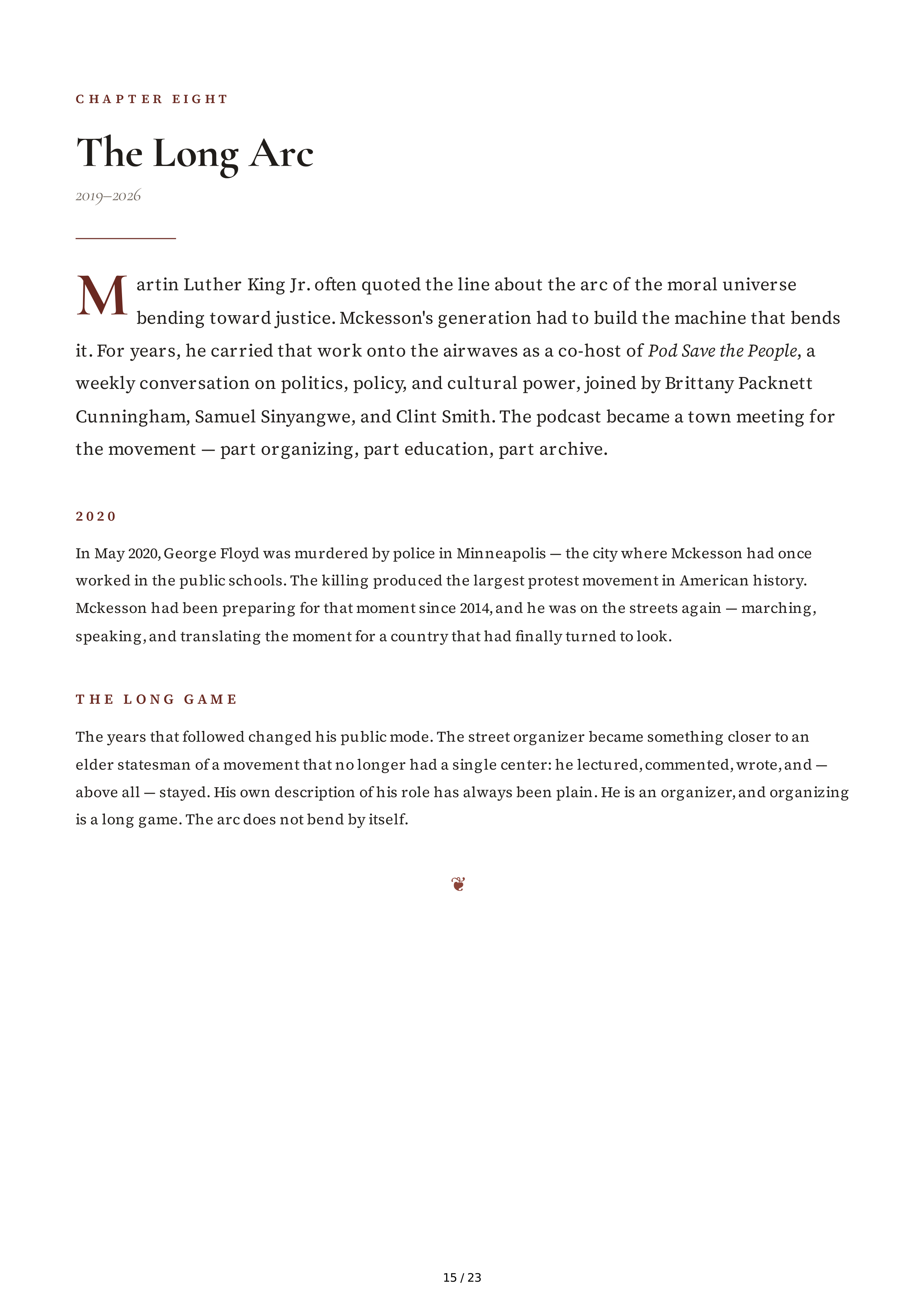McKesson Skin in the Game Biography — page 15