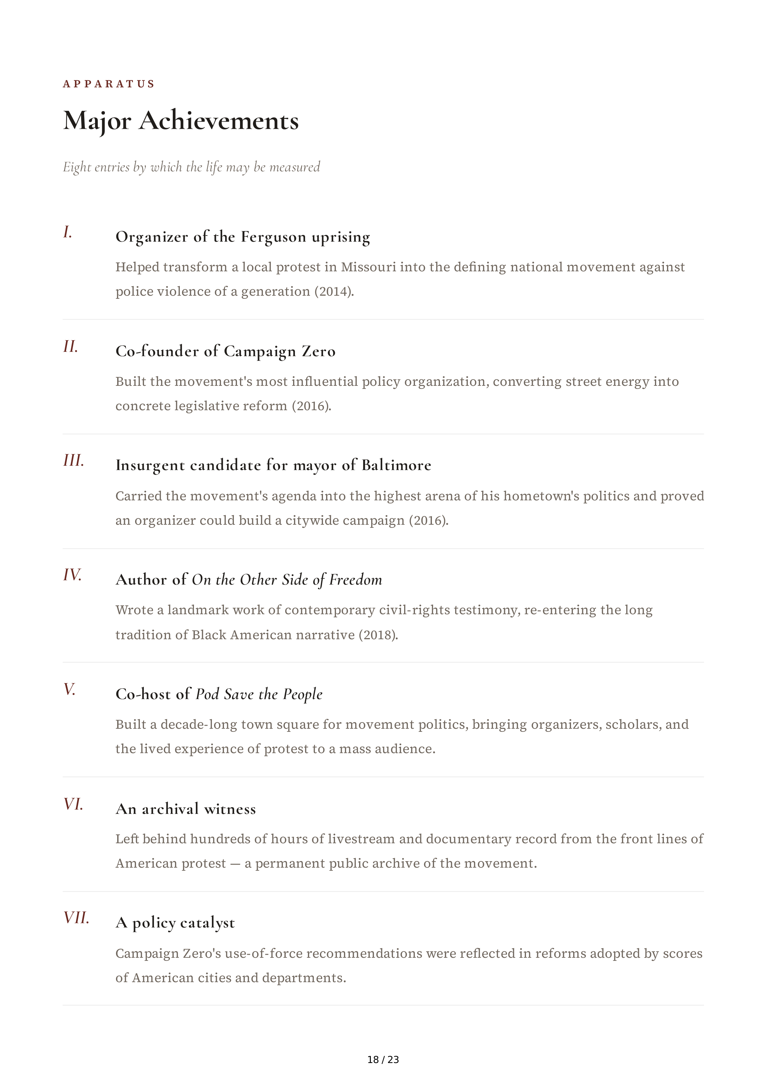 McKesson Skin in the Game Biography — page 18