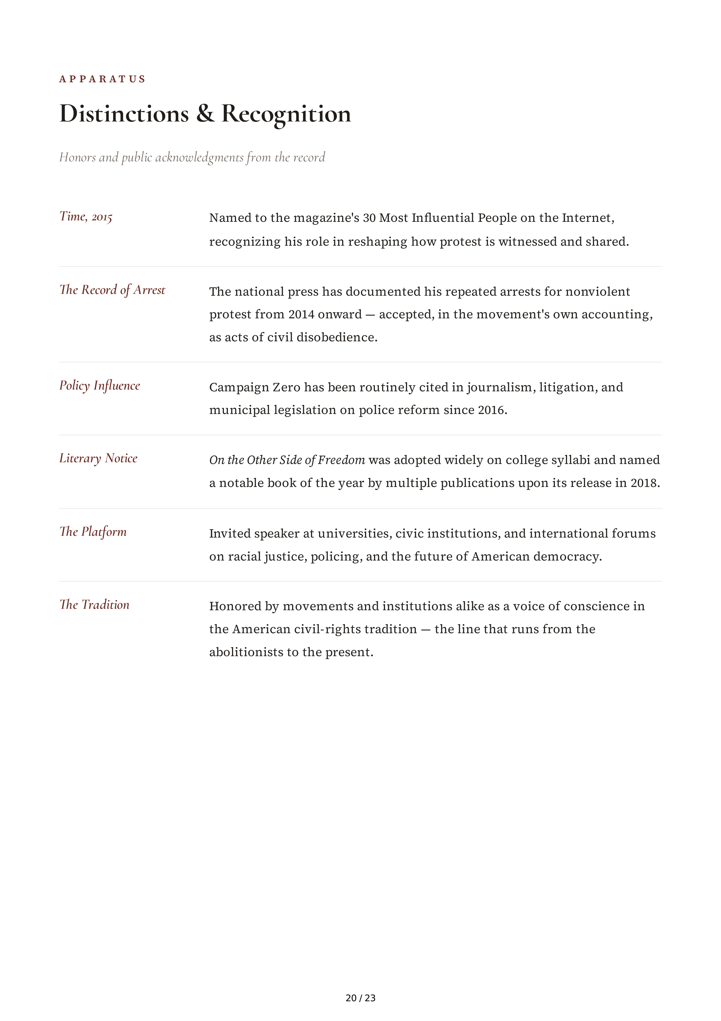 McKesson Skin in the Game Biography — page 20