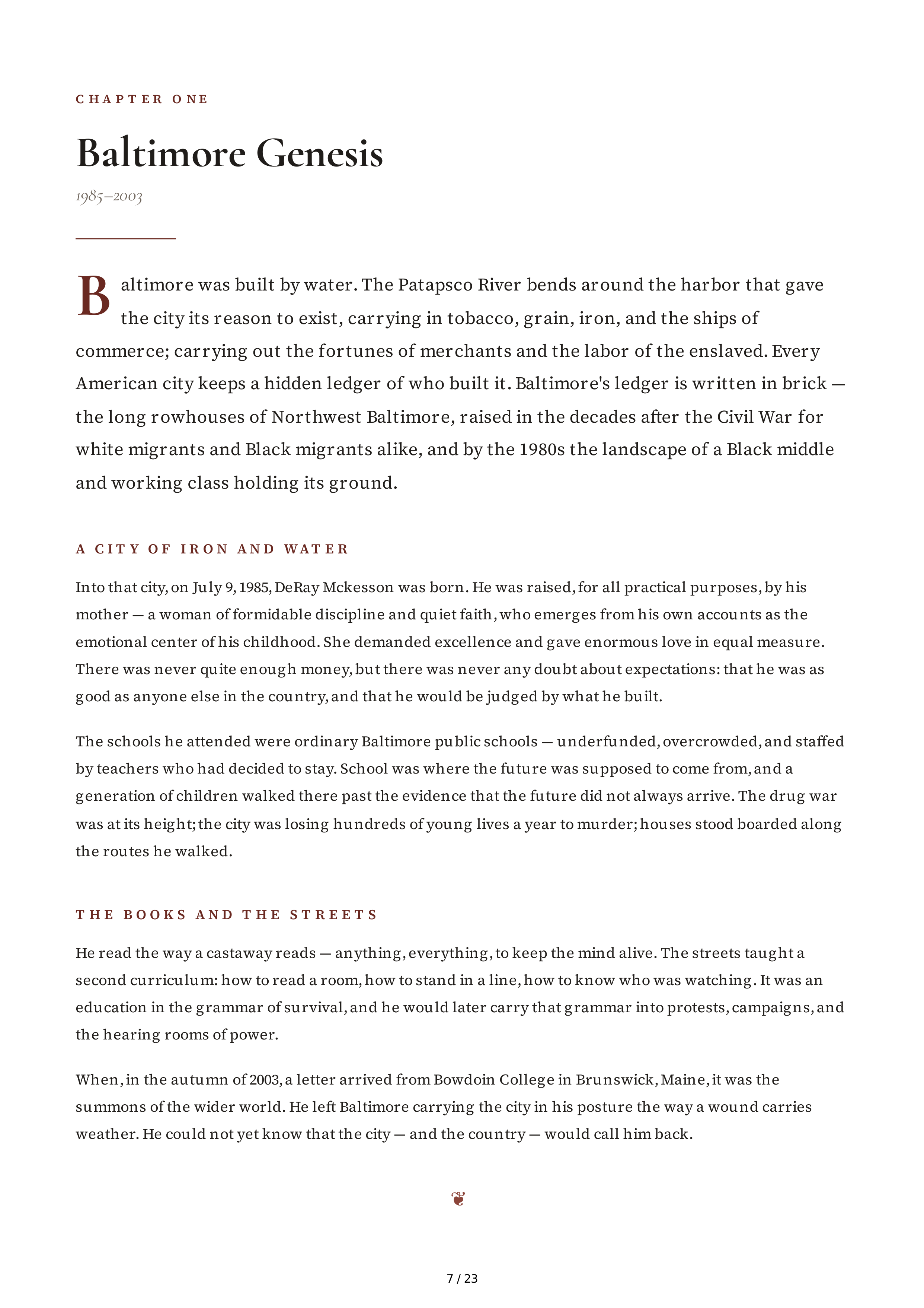 McKesson Skin in the Game Biography — page 7