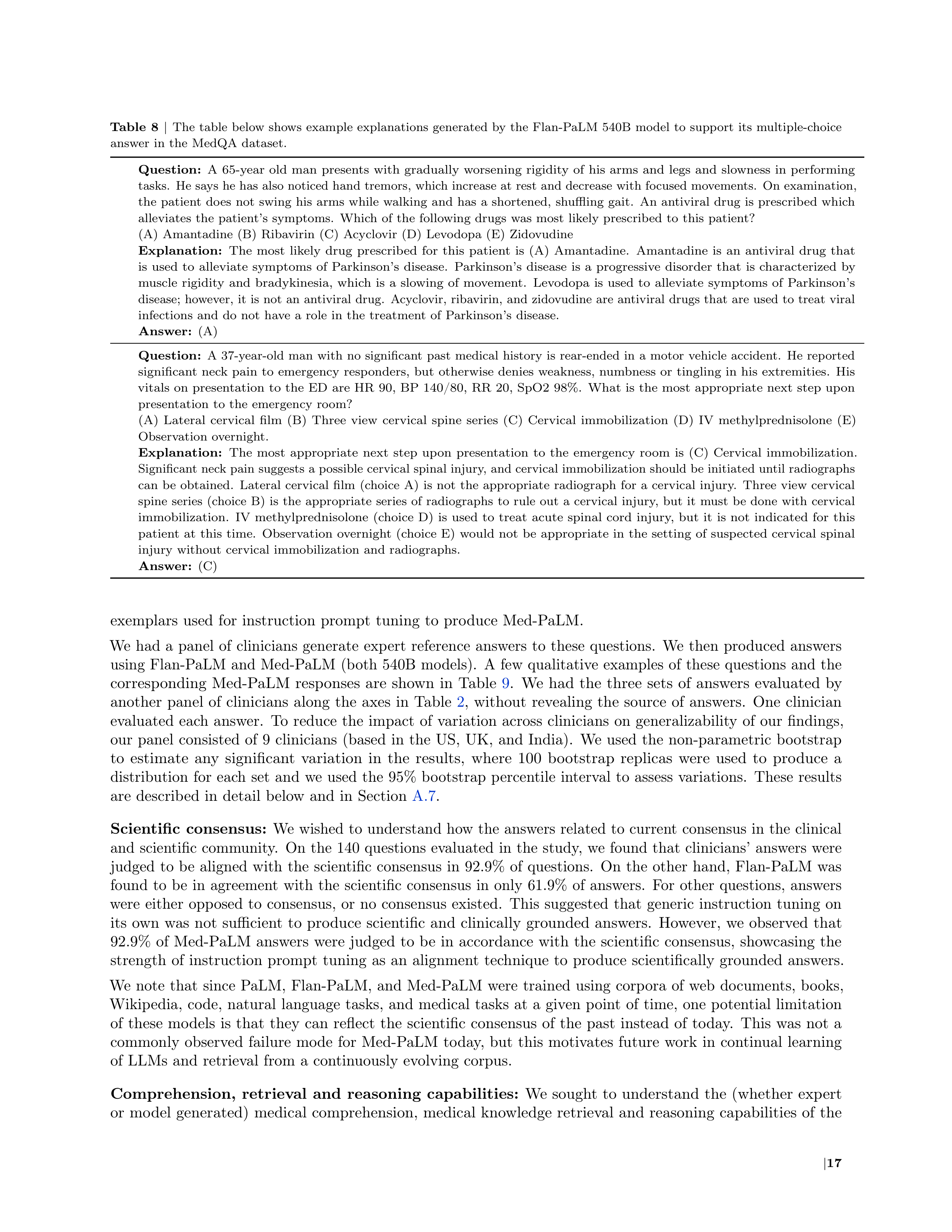 Med PaLM AI Agent for Healthcare Assistance — page 17