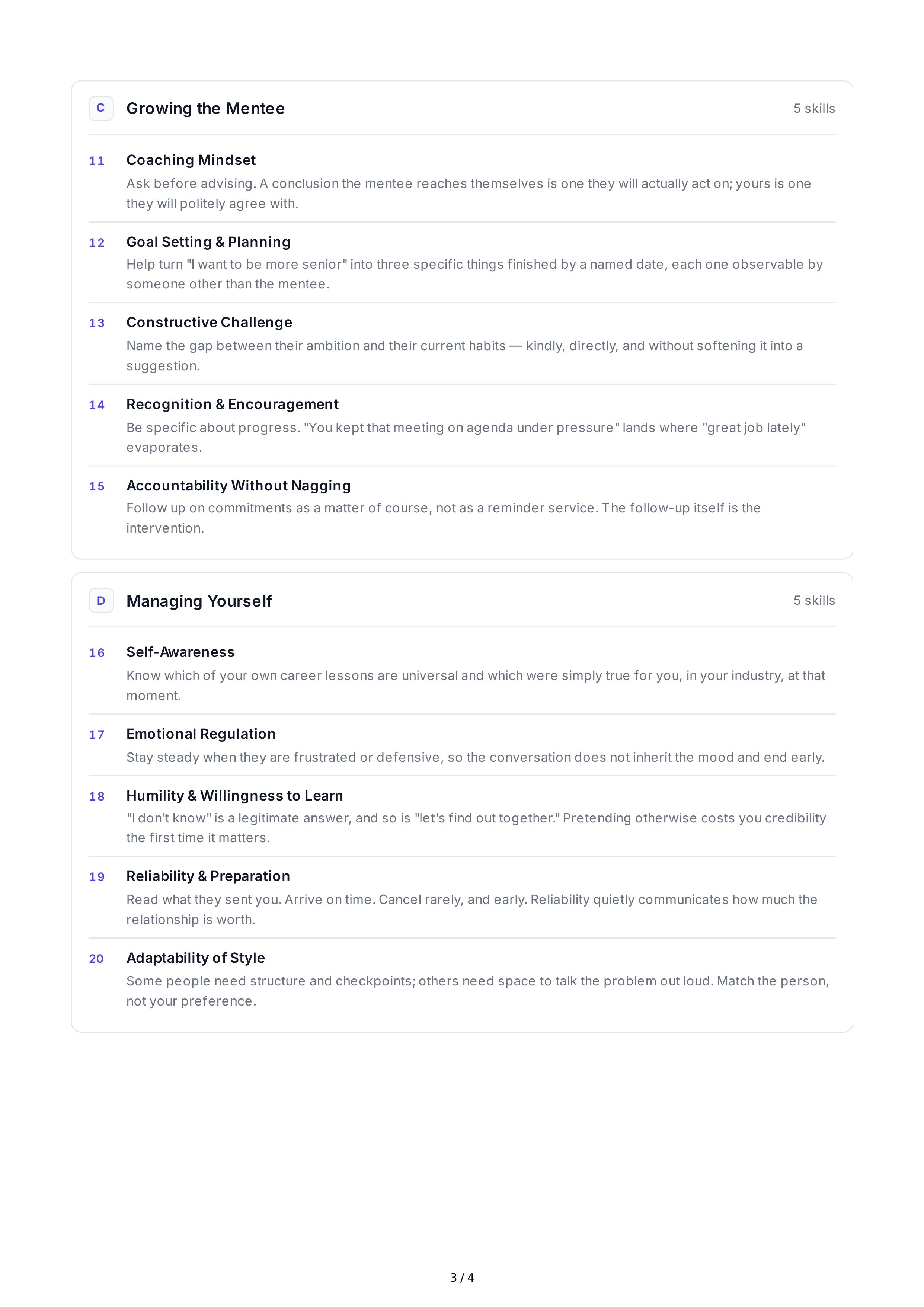 Mentoring Soft Skills — page 3