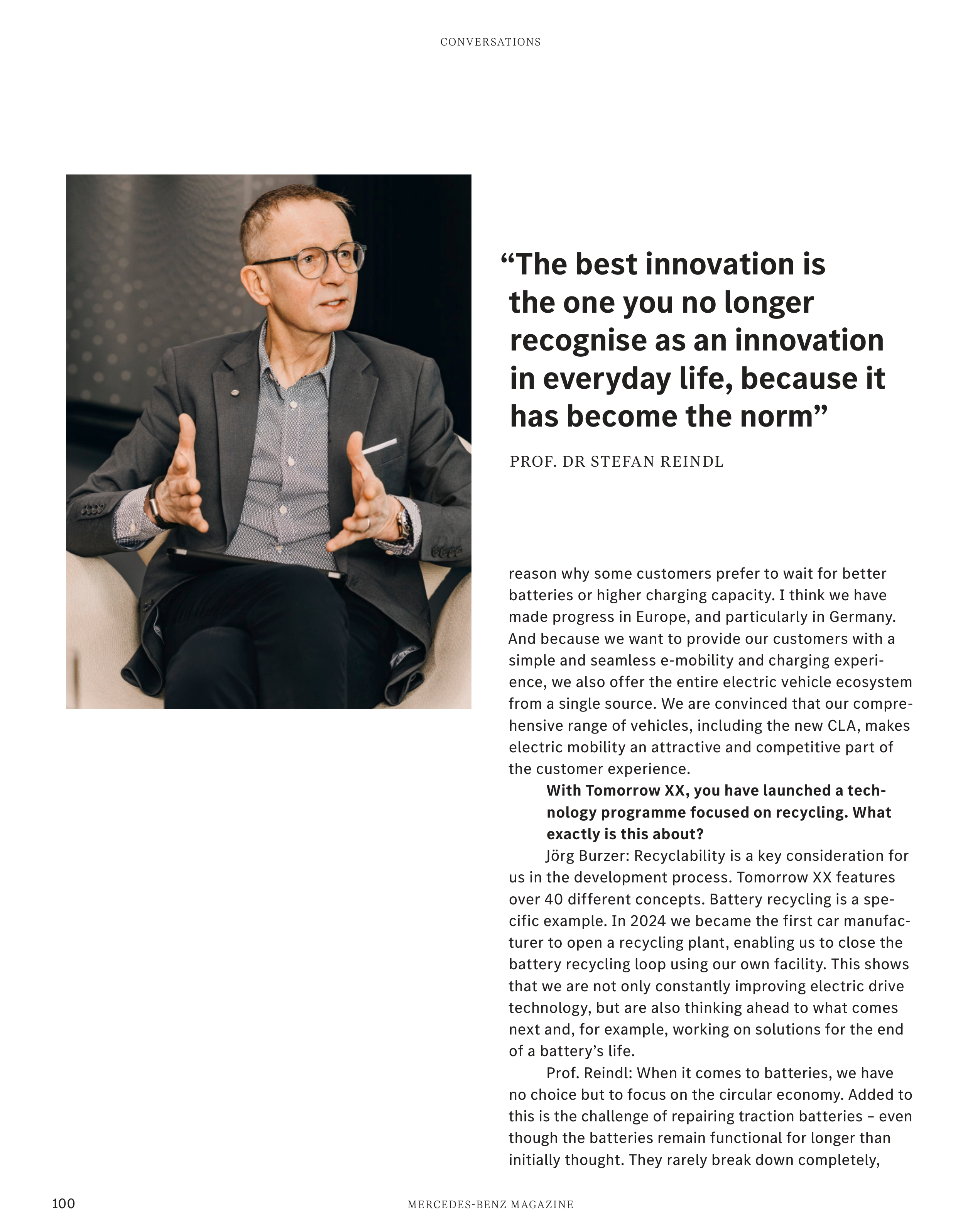Mercedes-Benz Magazine — page 100