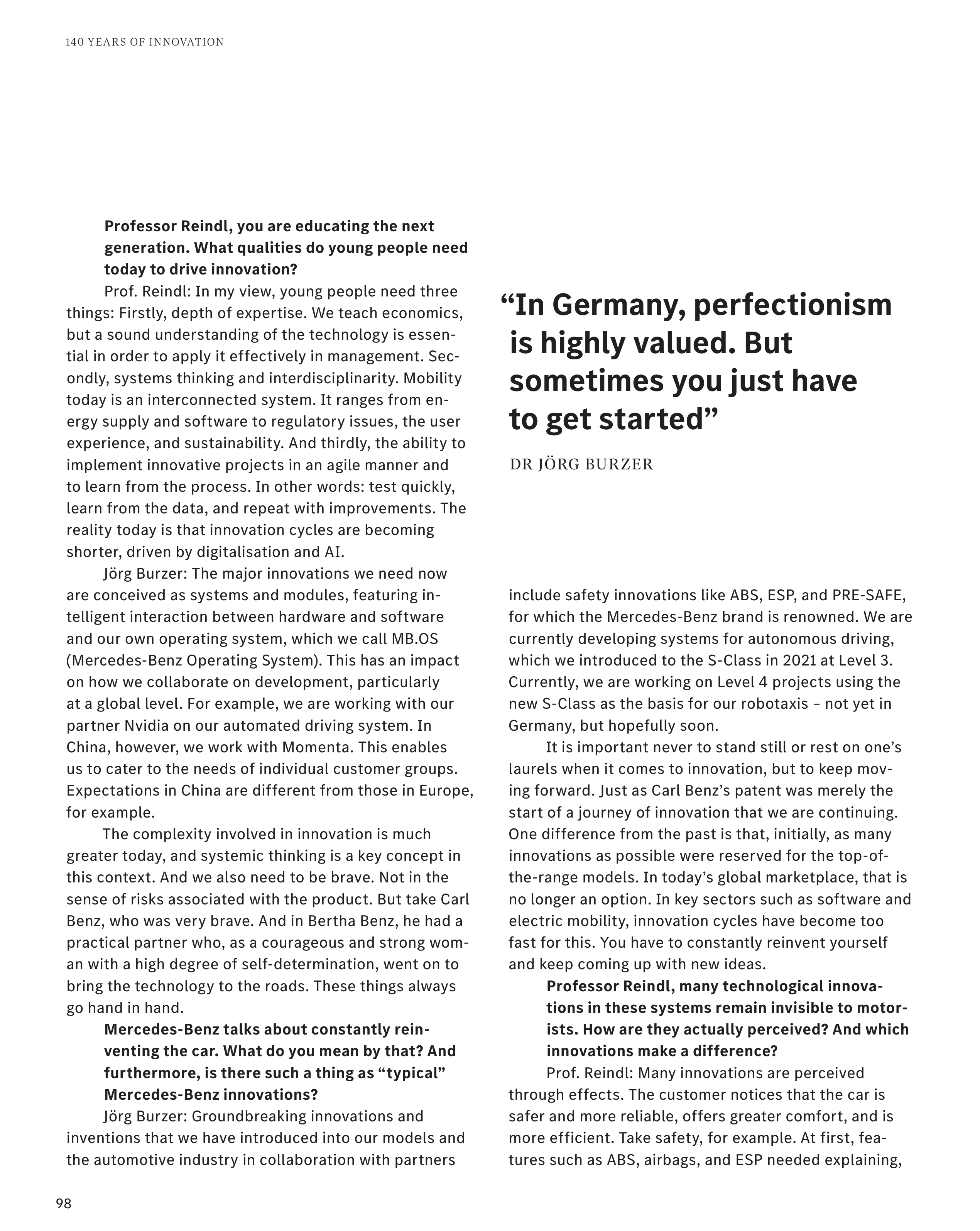 Mercedes-Benz Magazine — page 98