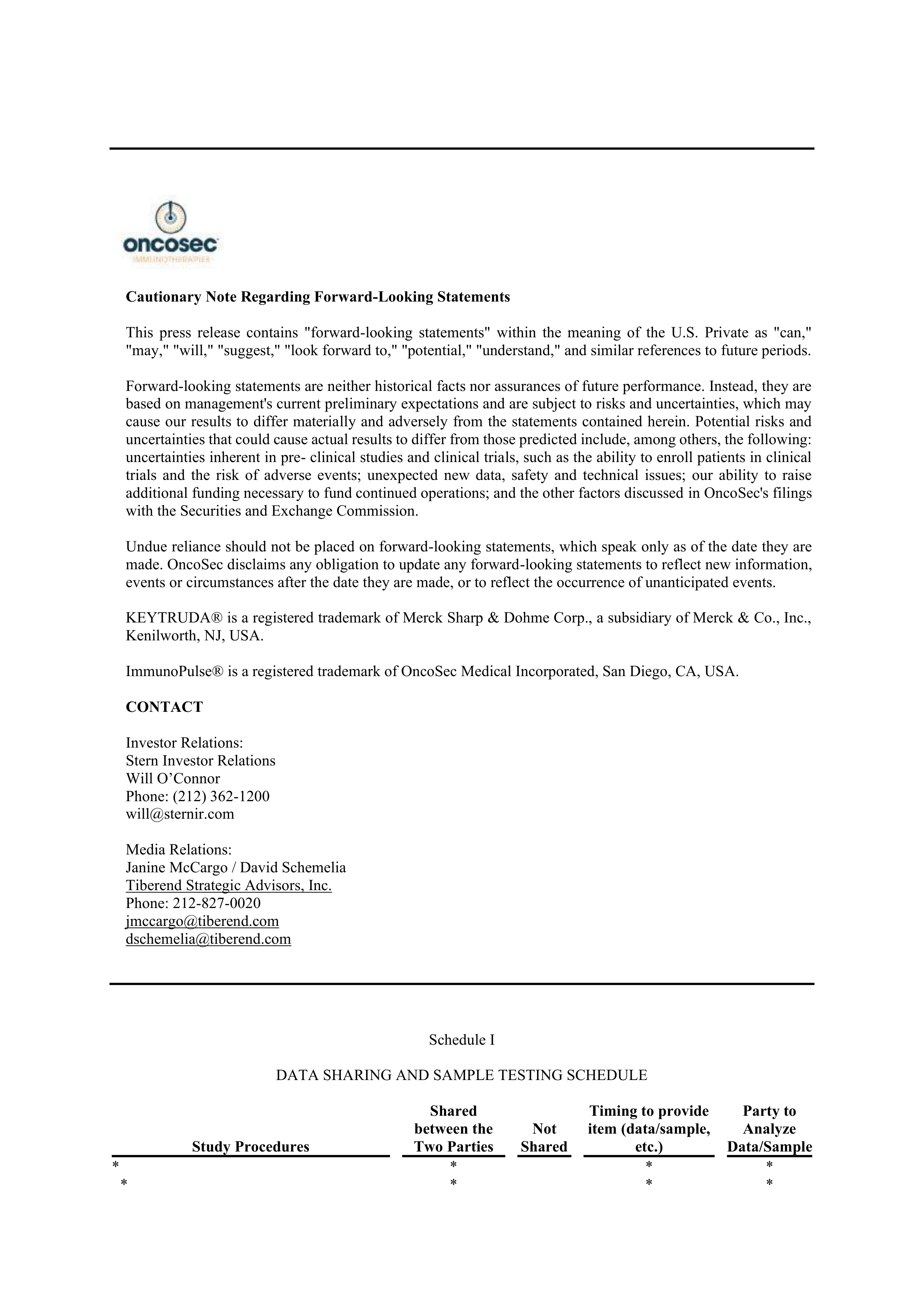 Merck Clinical Trial Agreement — page 41