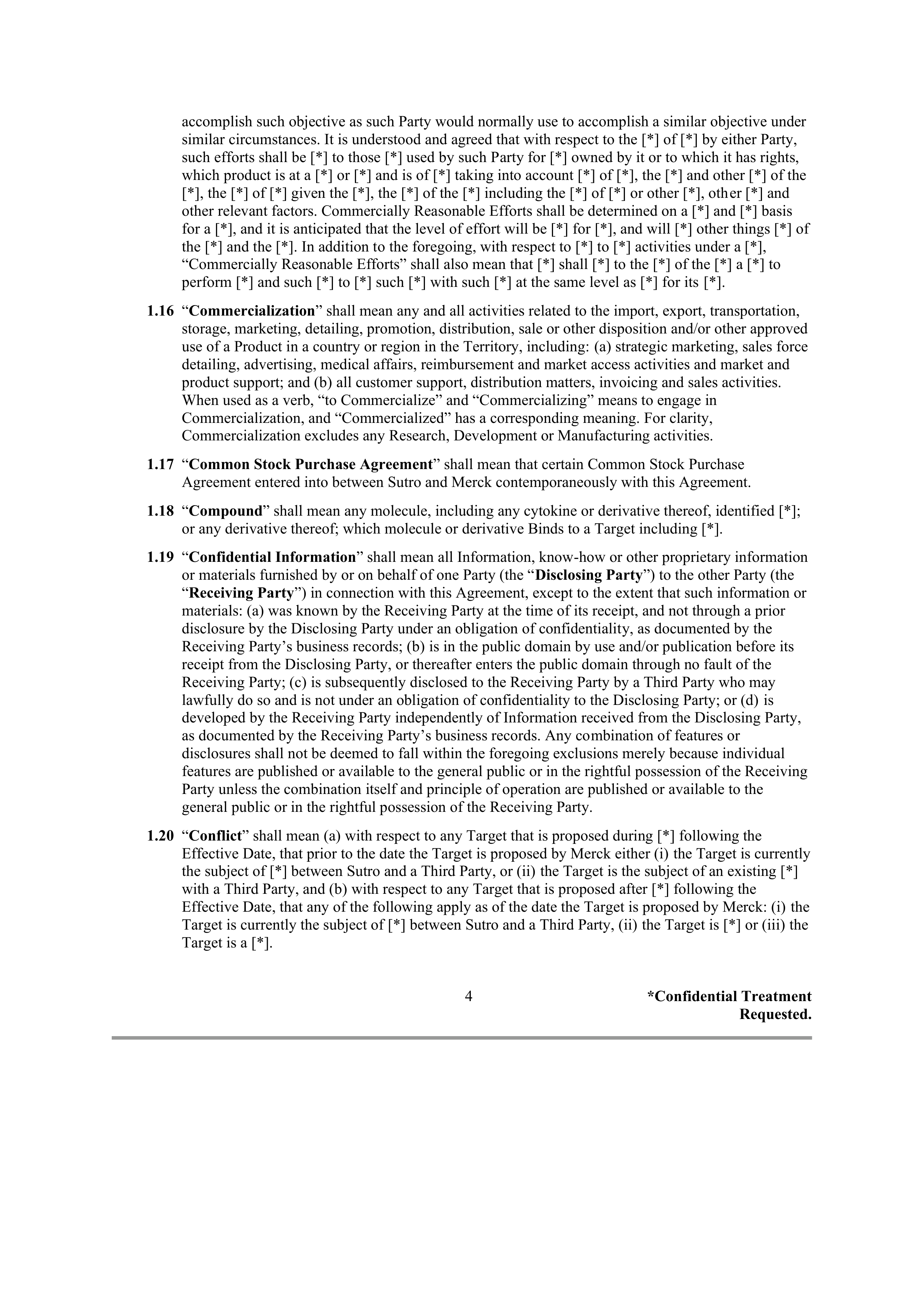 Merck Research Collaboration Agreement — page 3