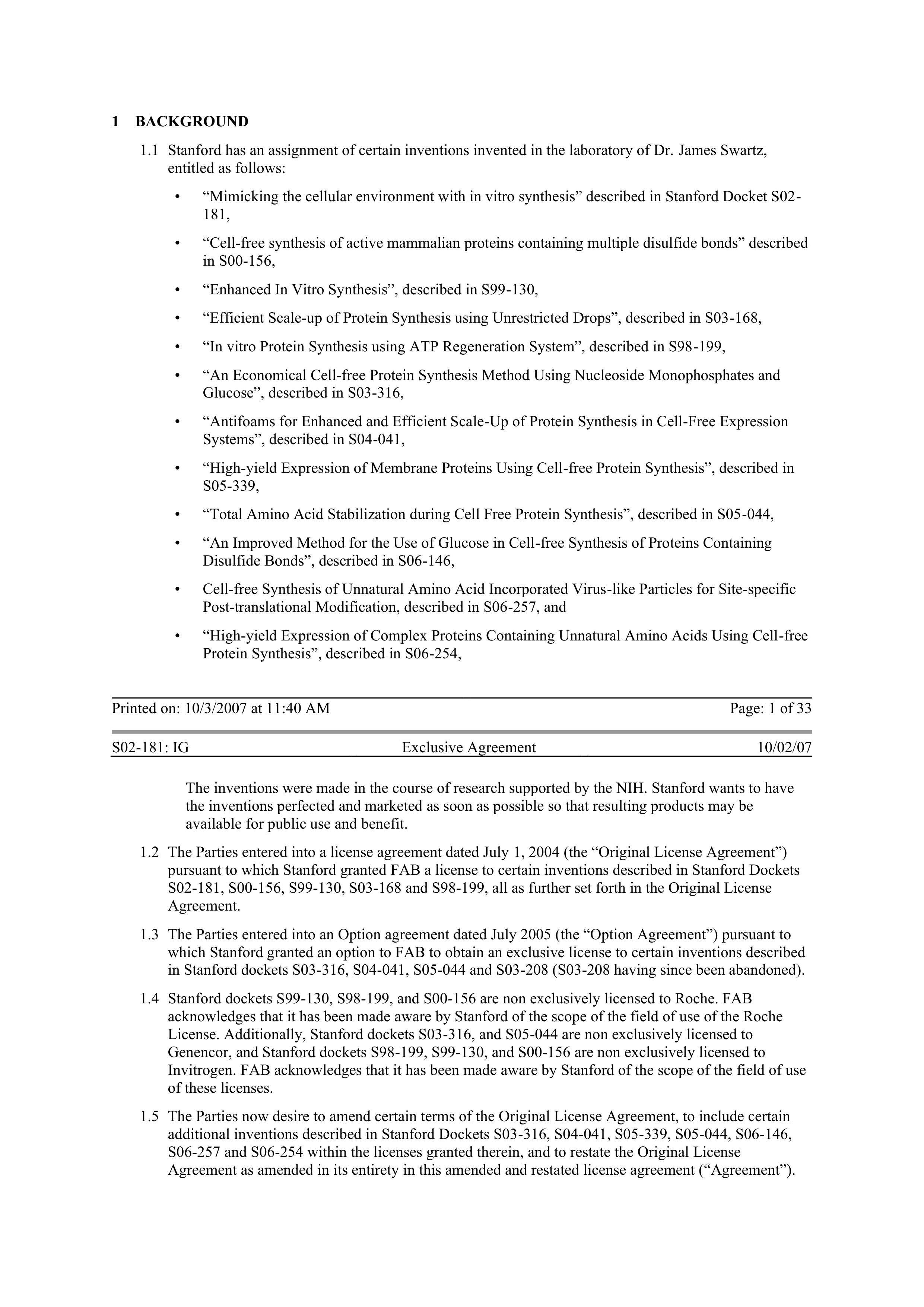 Merck Research Collaboration Agreement — page 59