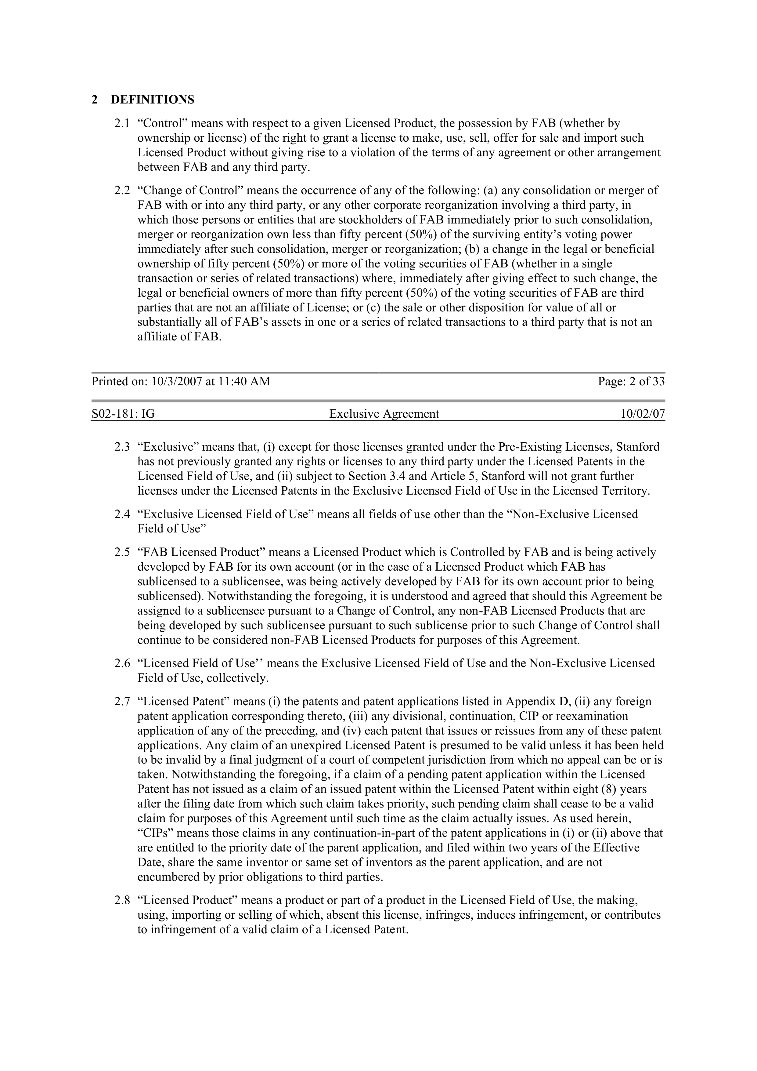 Merck Research Collaboration Agreement — page 60