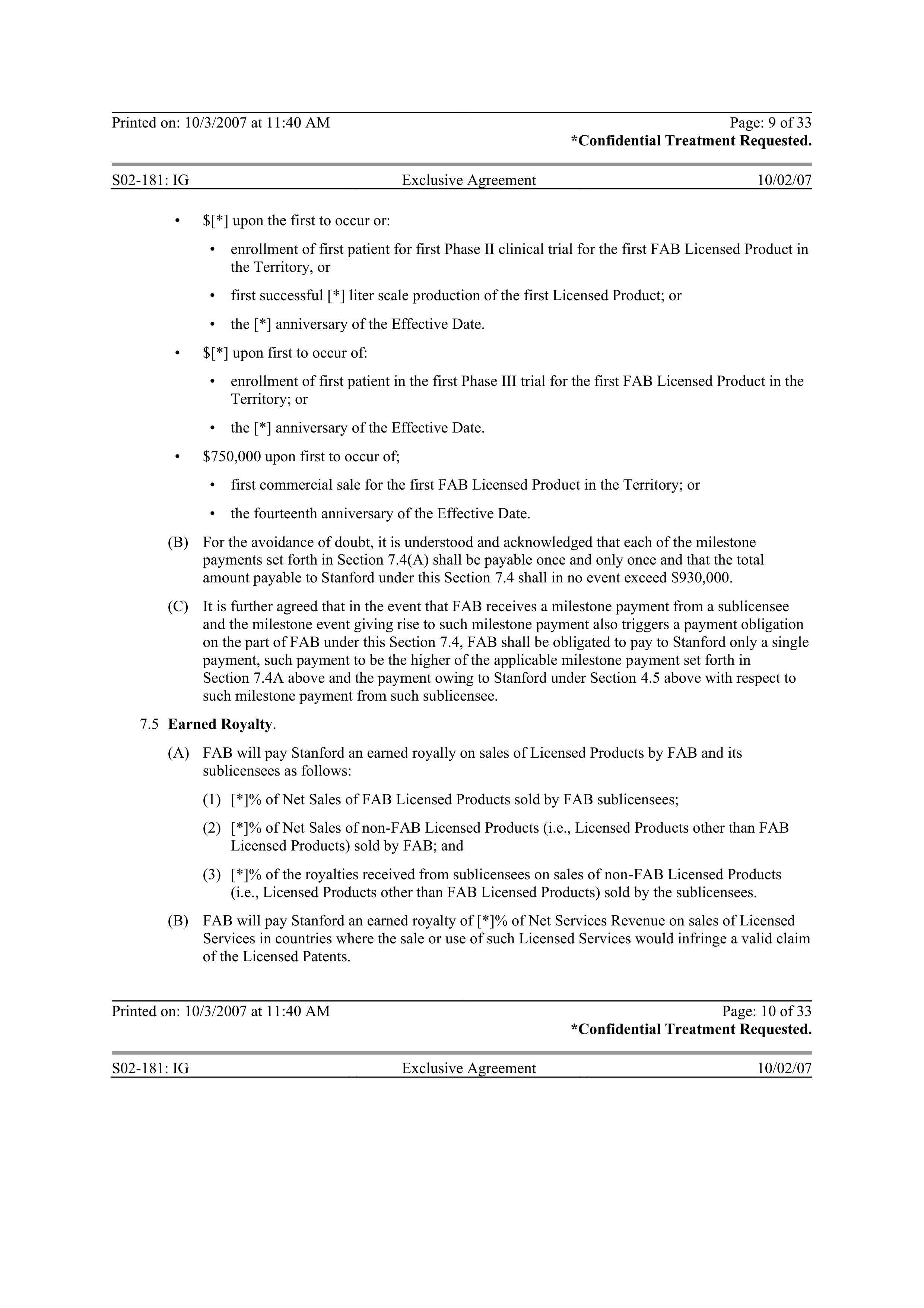 Merck Research Collaboration Agreement — page 66