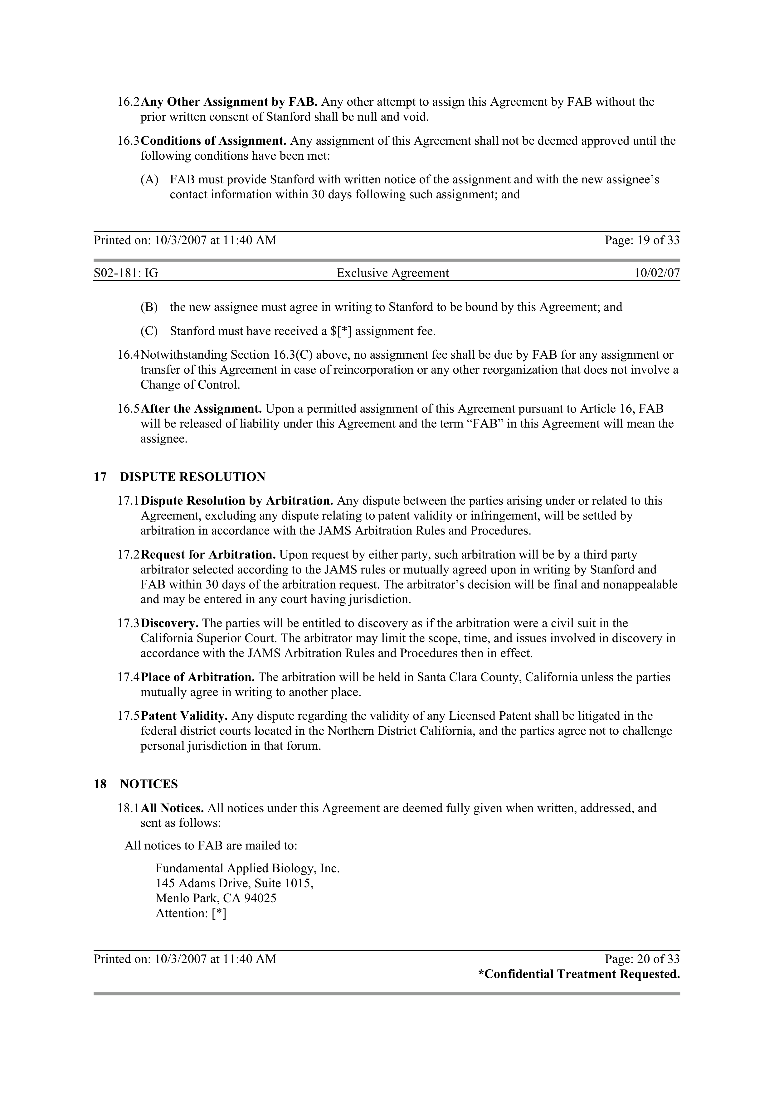 Merck Research Collaboration Agreement — page 74