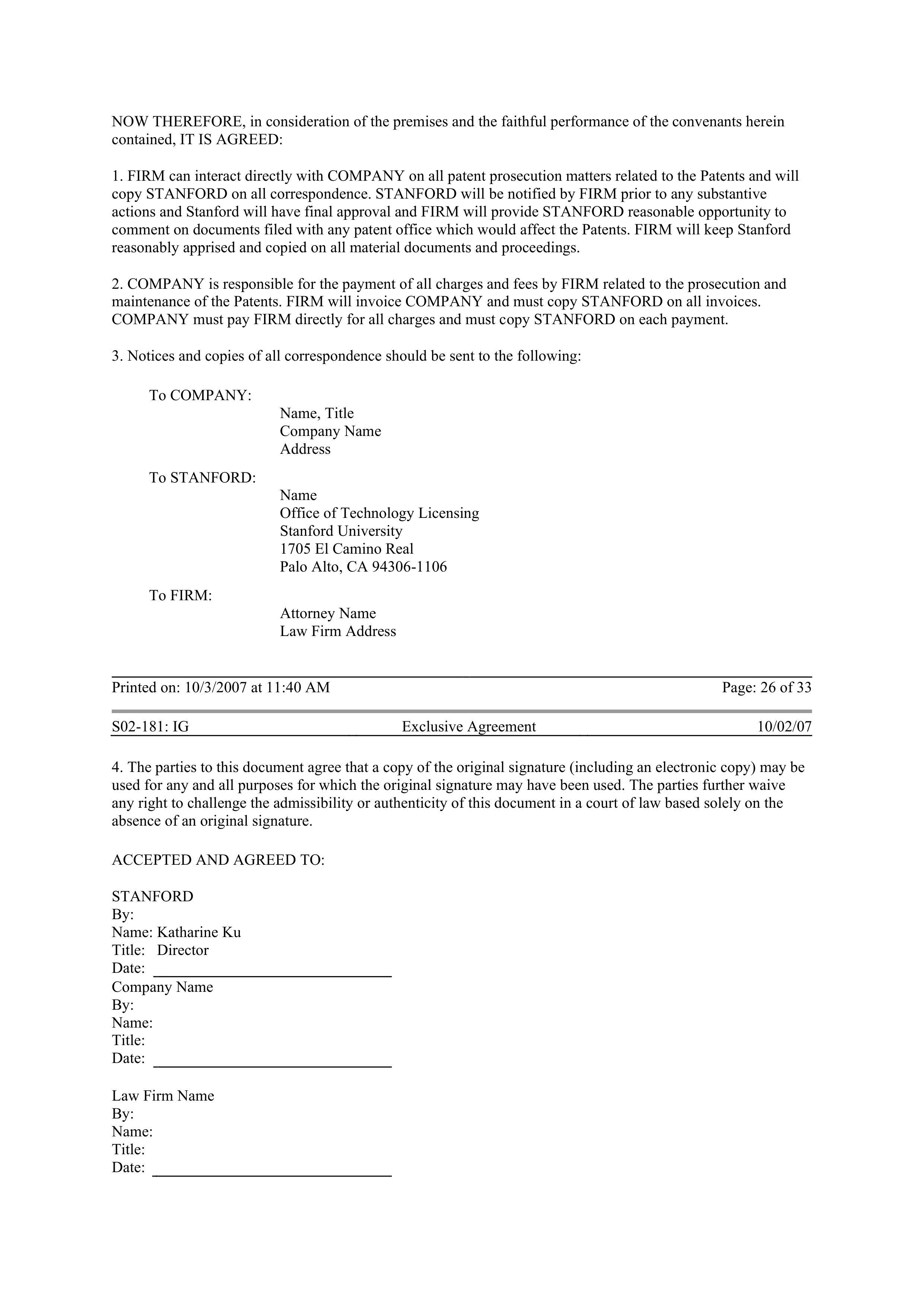 Merck Research Collaboration Agreement — page 78