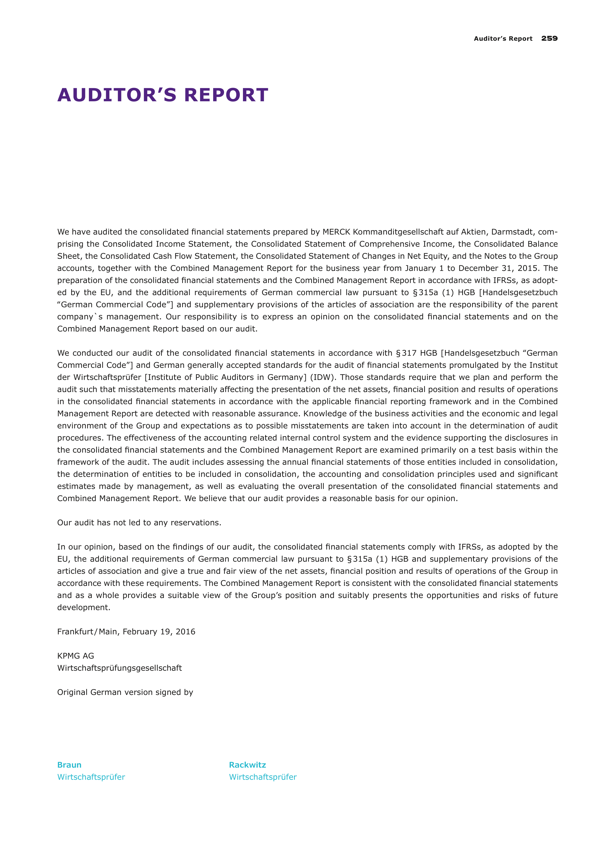 Merck Science Innovation Magazine — page 261