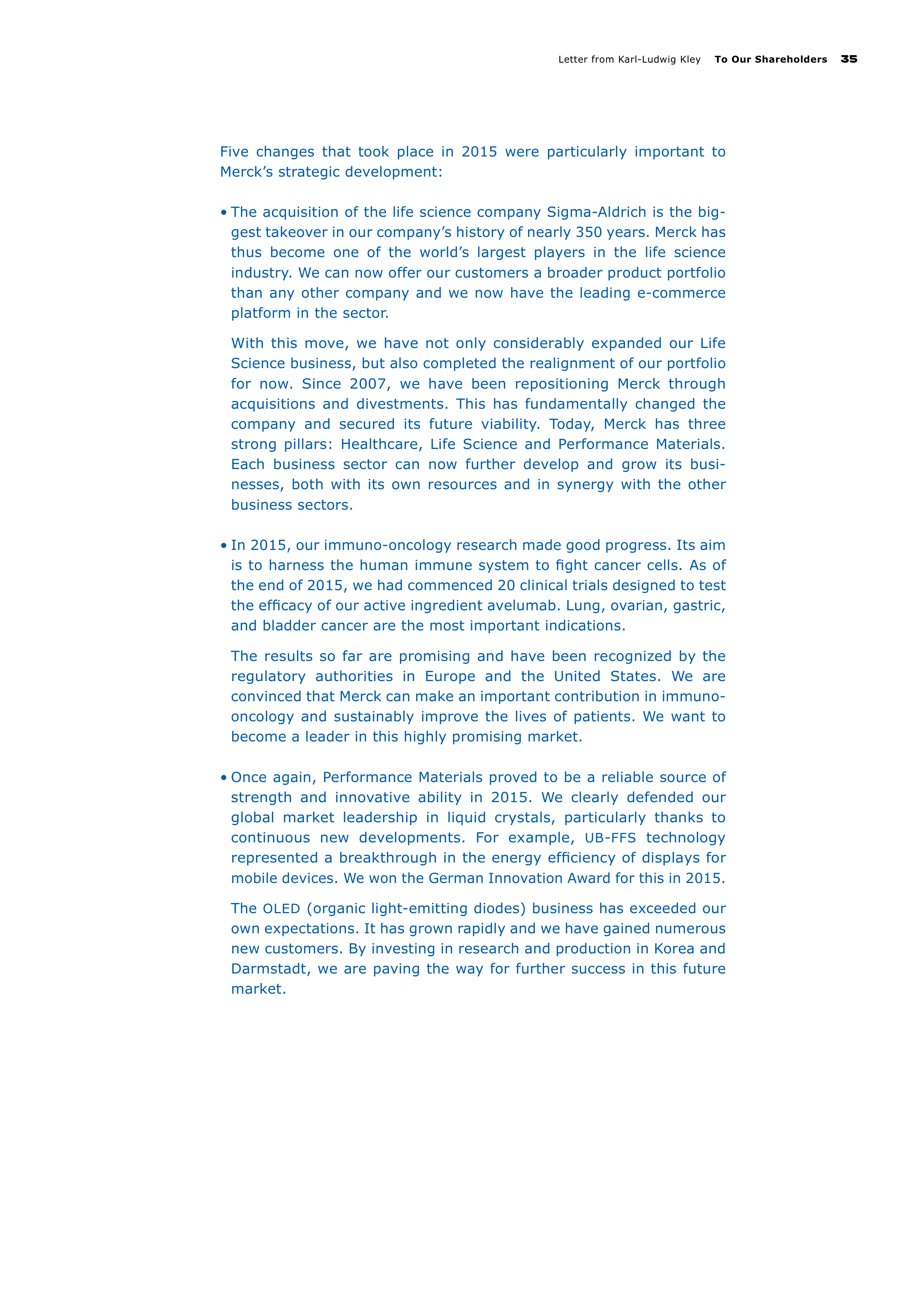 Merck Science Innovation Magazine — page 37