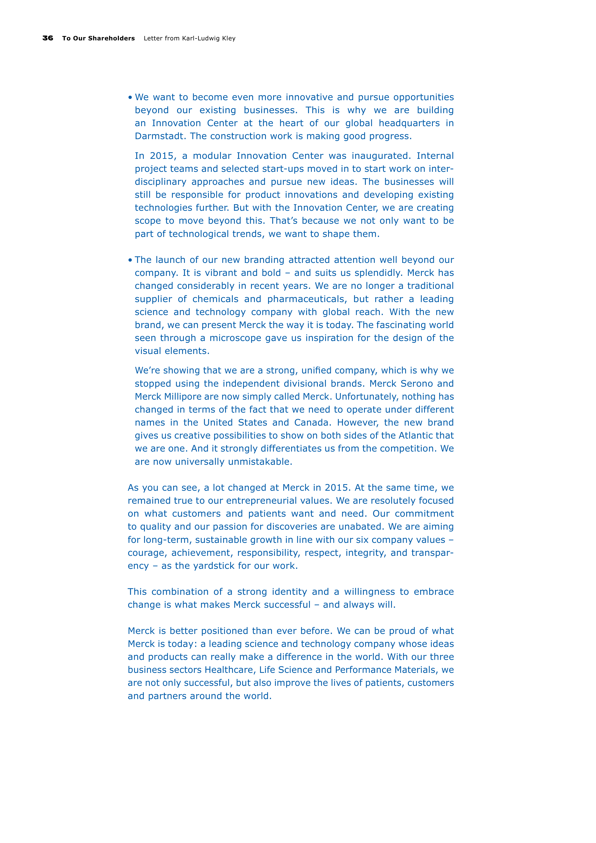 Merck Science Innovation Magazine — page 38