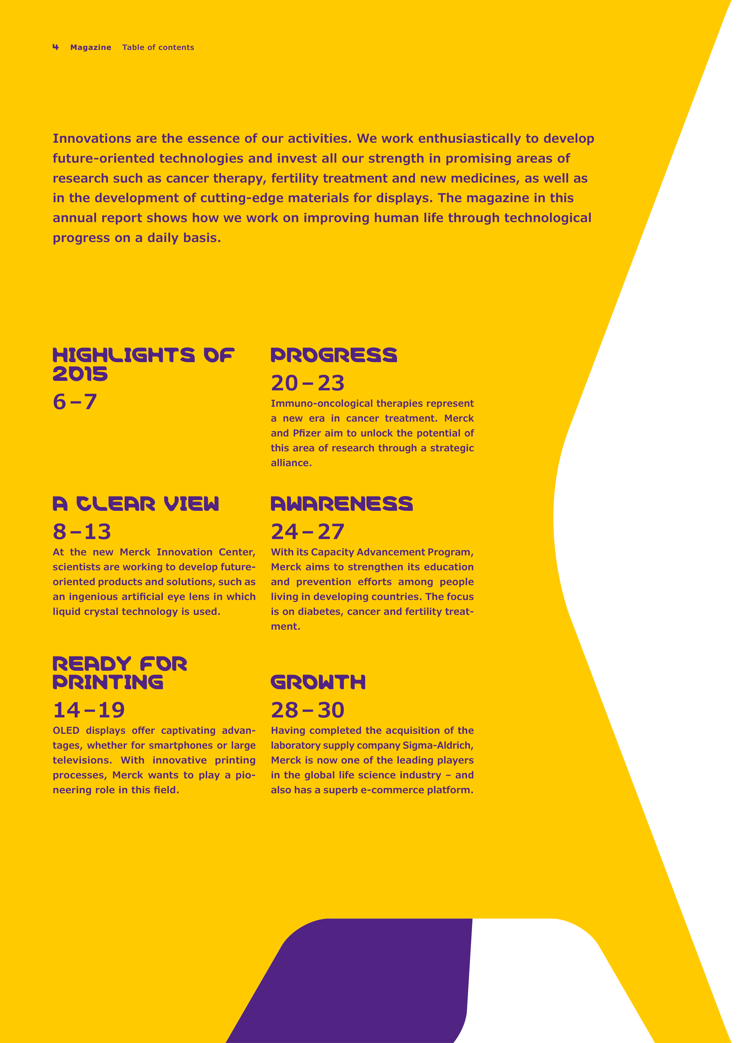 Merck Science Innovation Magazine — page 6