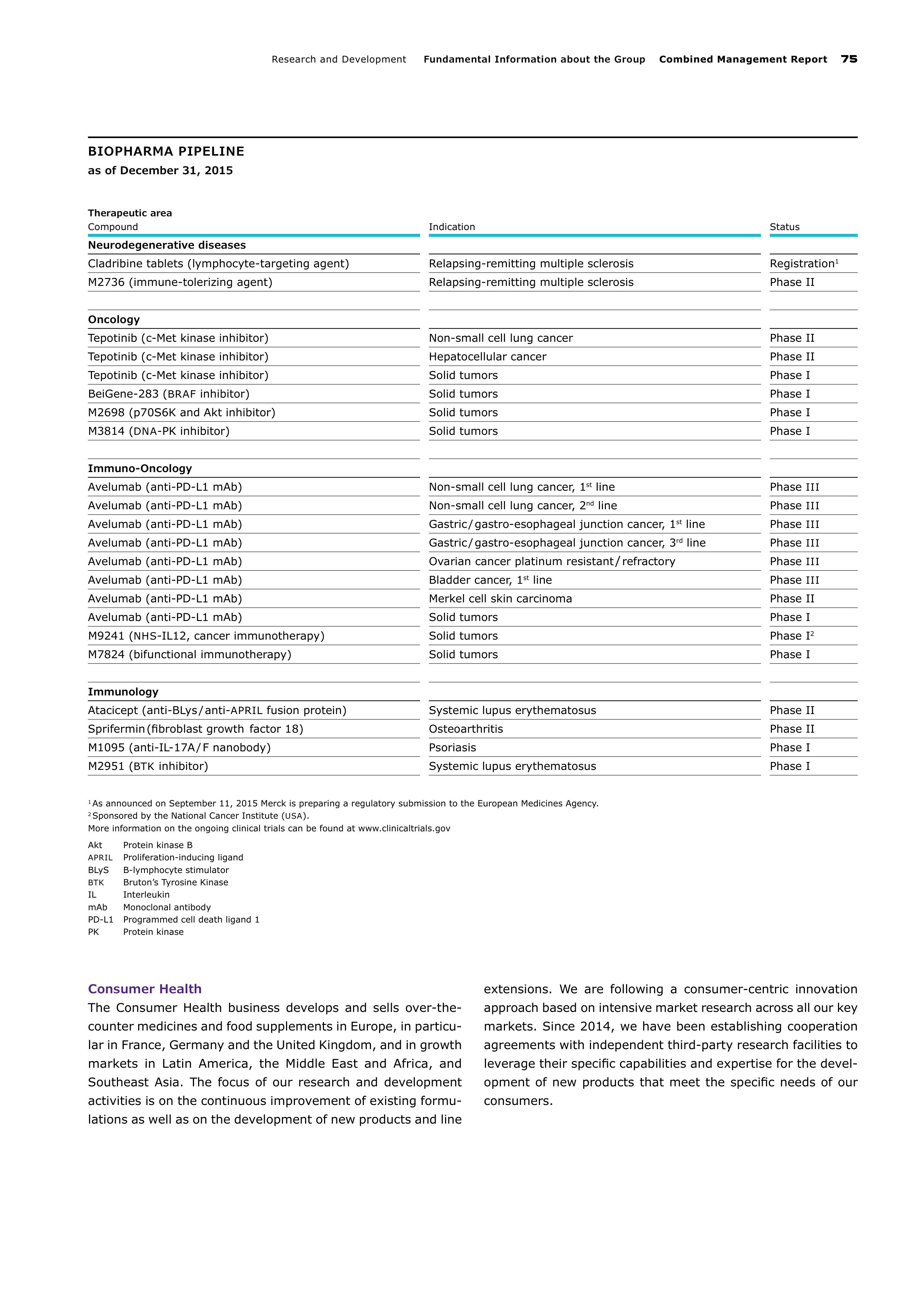 Merck Science Innovation Magazine — page 77