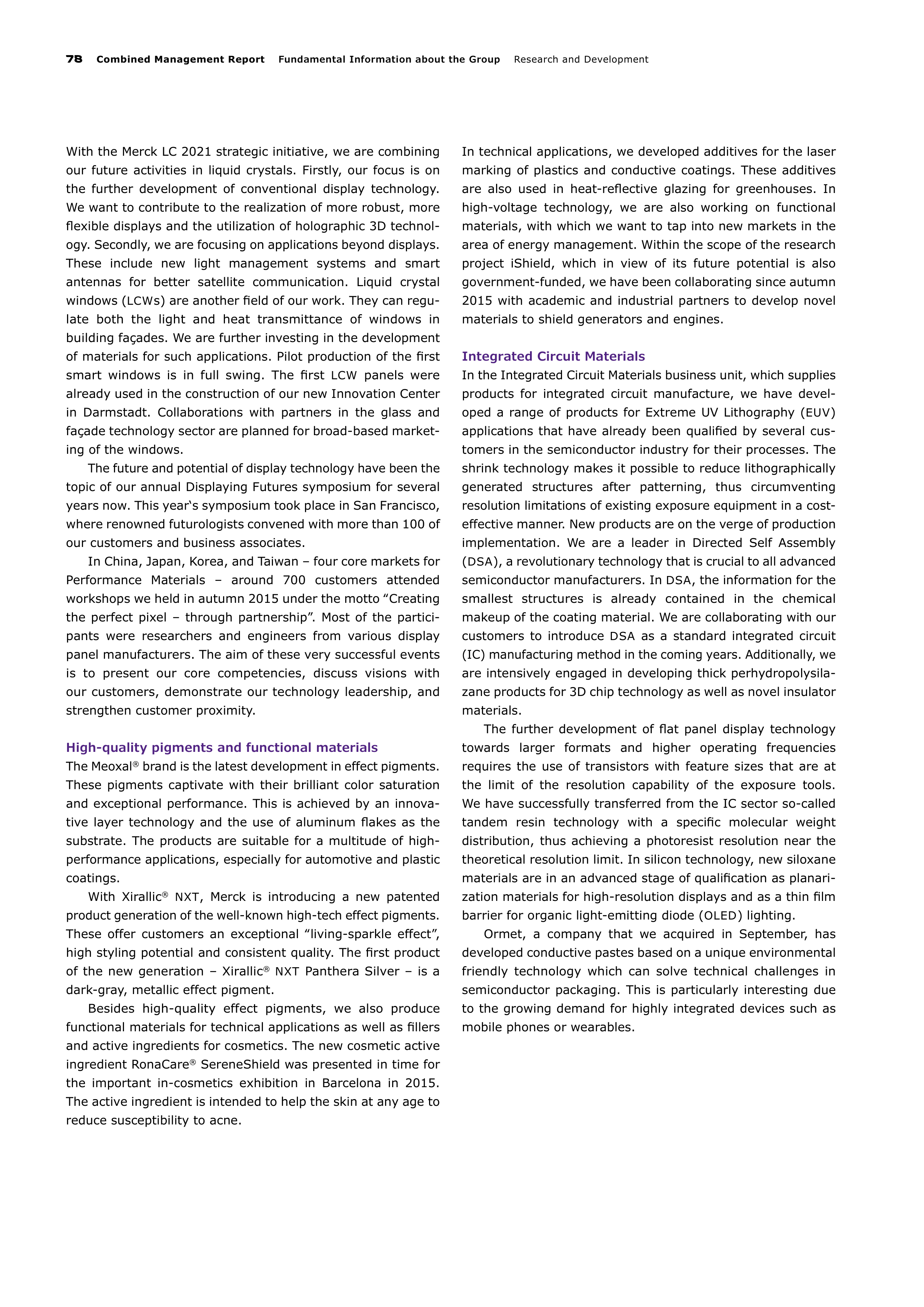 Merck Science Innovation Magazine — page 80